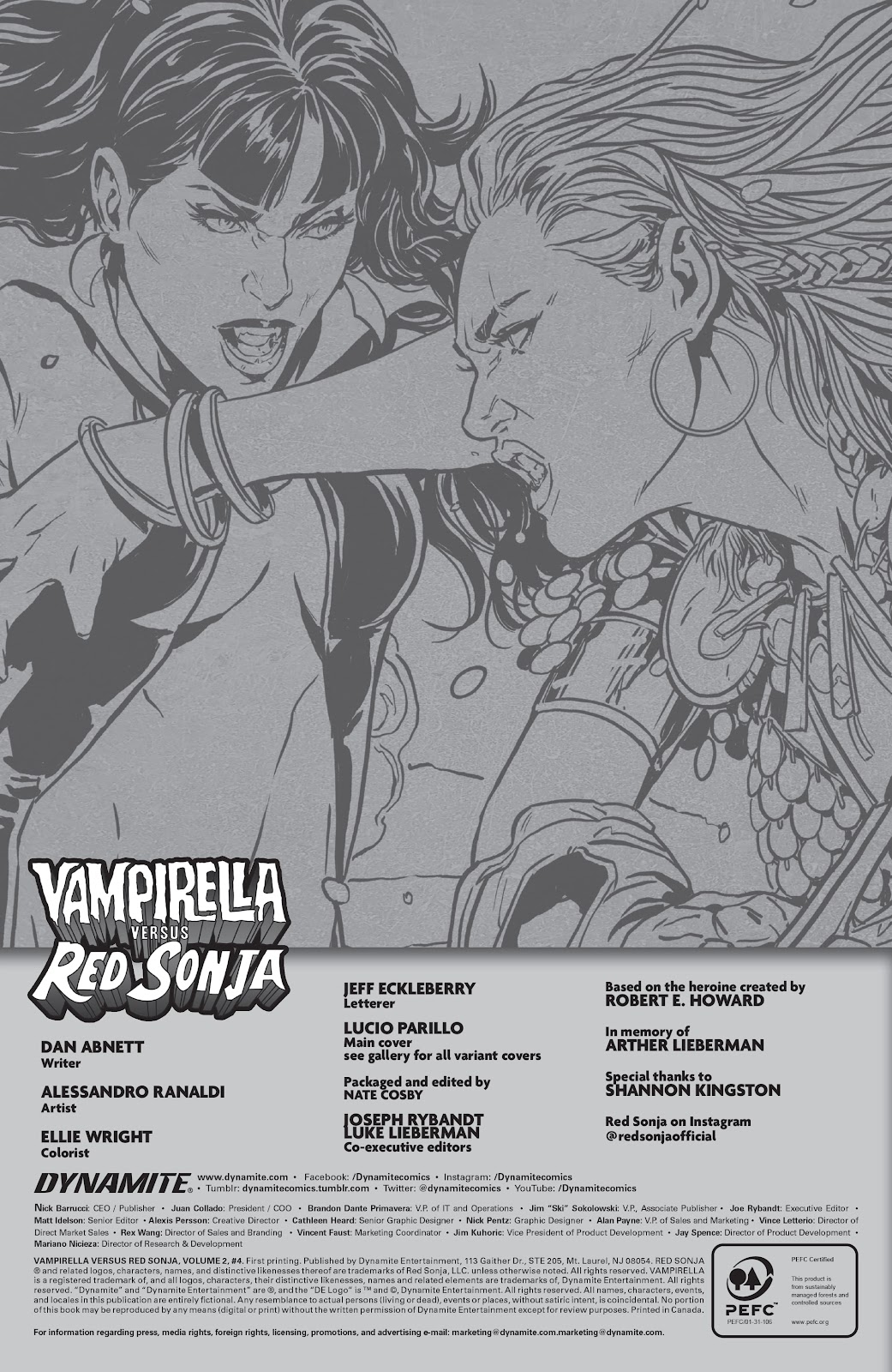 Vampirella Vs. Red Sonja issue 4 - Page 6