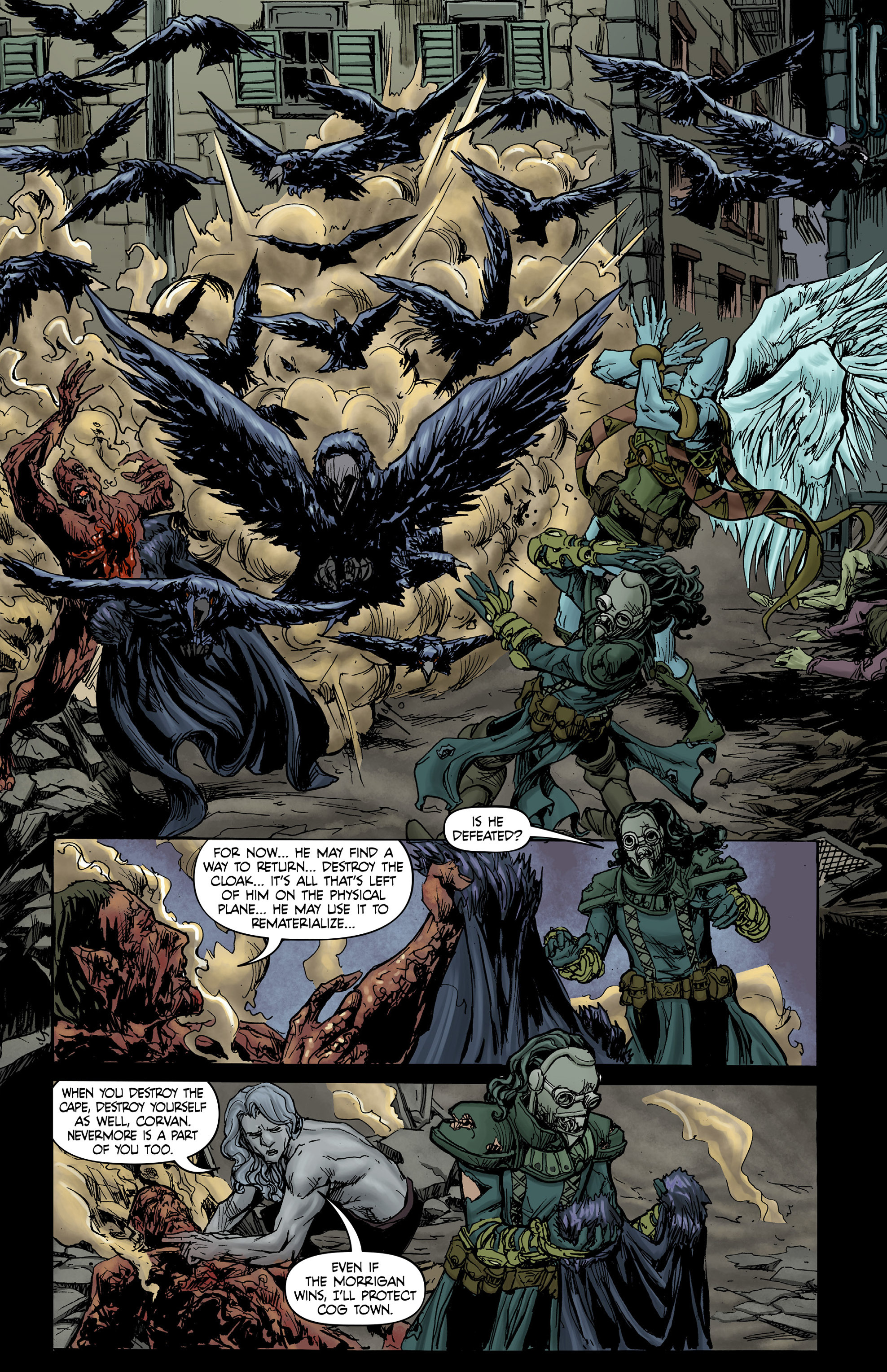 Read online Raven Nevermore comic -  Issue #9 - 22