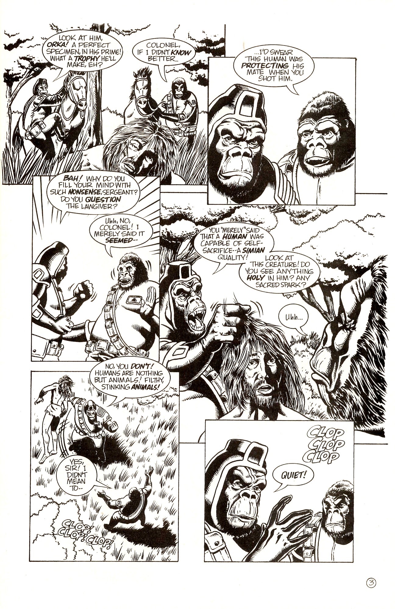 Read online Planet of the Apes: The Forbidden Zone comic -  Issue #2 - 5