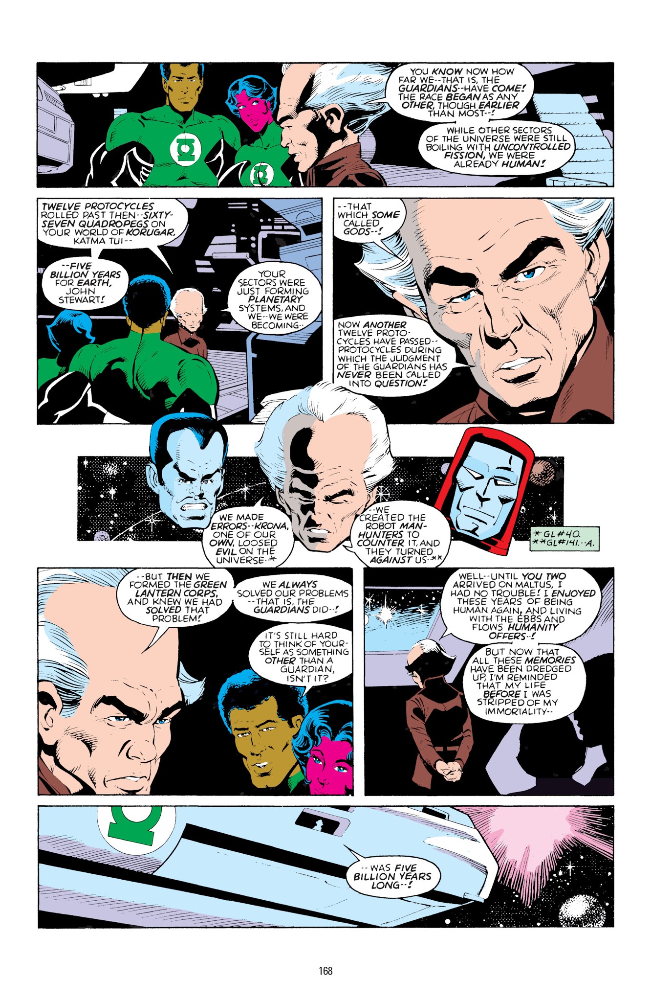 Read online Green Lantern: Sector 2814 comic -  Issue # TPB 3 - 168