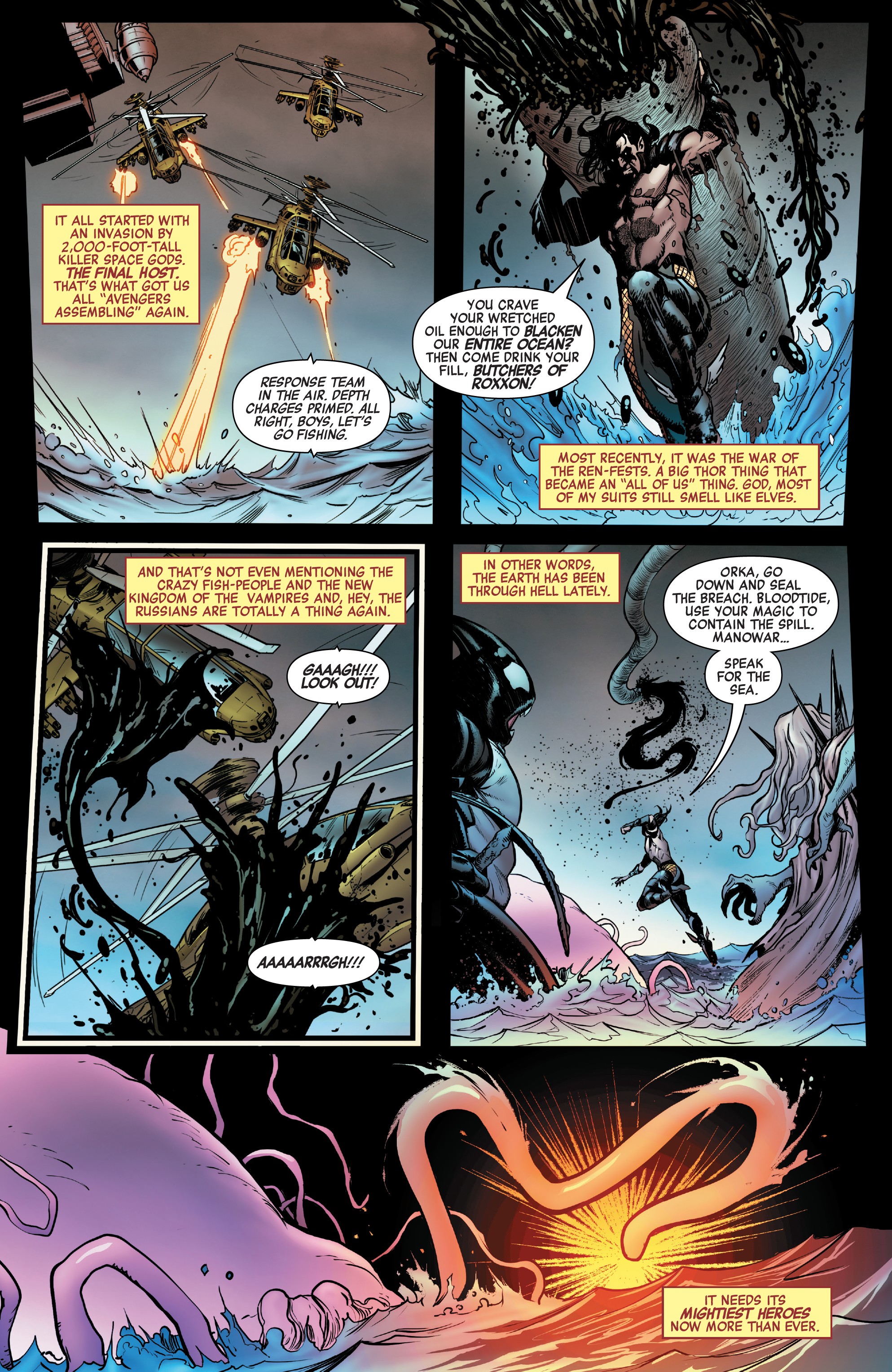Read online Free Comic Book Day 2019 comic -  Issue # Avengers-Savage Avengers - 4
