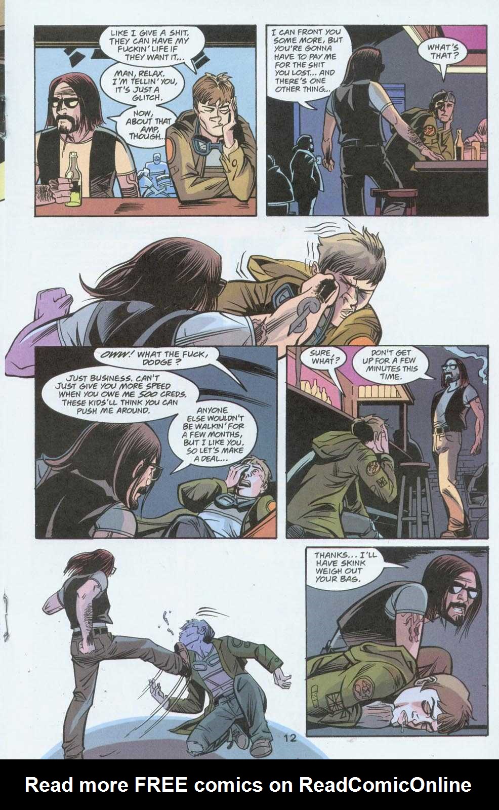 Read online Deadenders comic -  Issue #1 - 12