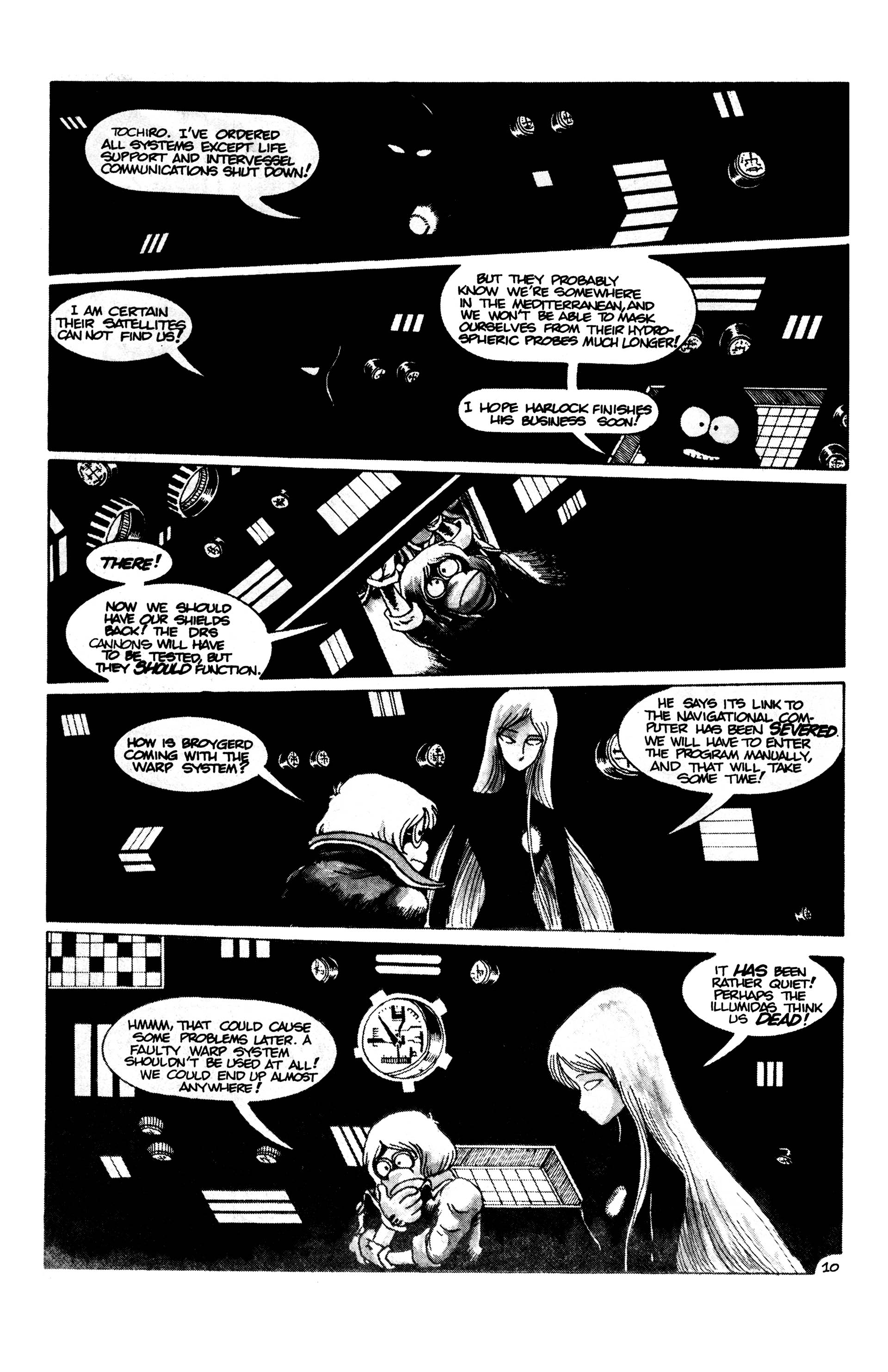 Read online Captain Harlock comic -  Issue #3 - 14