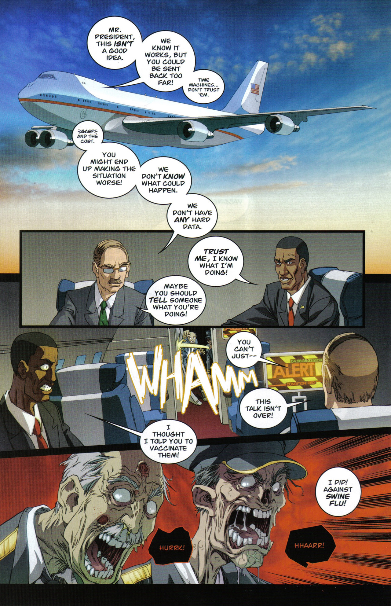Read online President Evil comic -  Issue #4 - 25