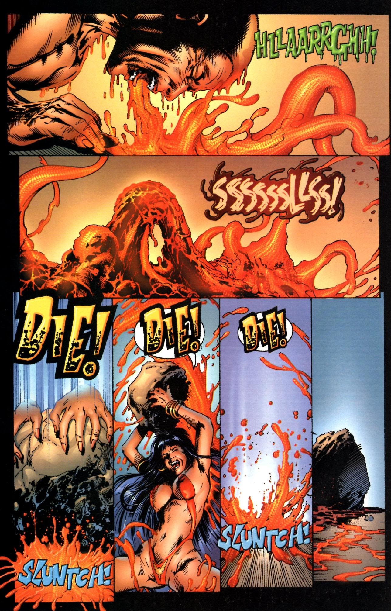 Read online Vampirella vs Hemorrhage comic -  Issue #3 - 26