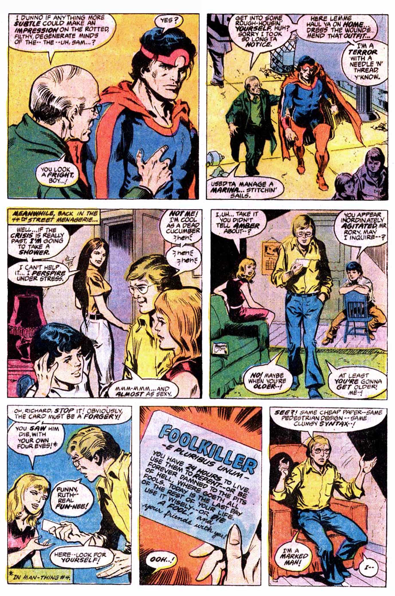 Read online Omega the Unknown comic -  Issue #9 - 7