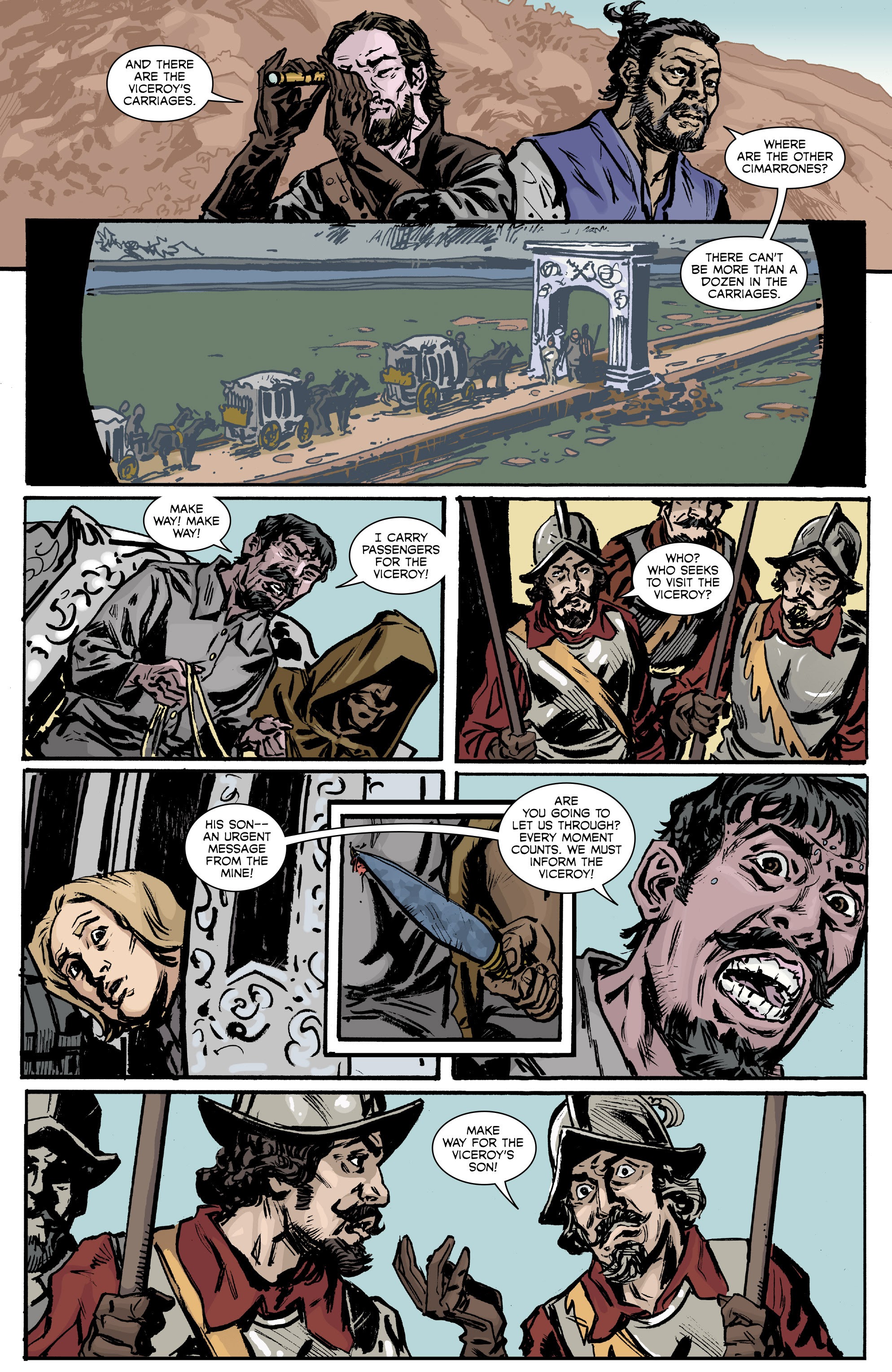 Read online Cimarronin: Fall of the Cross comic -  Issue # TPB - 35