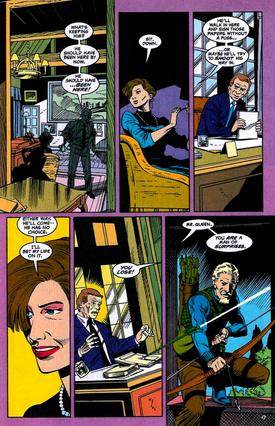 Read online Green Arrow (1988) comic -  Issue #45 - 20