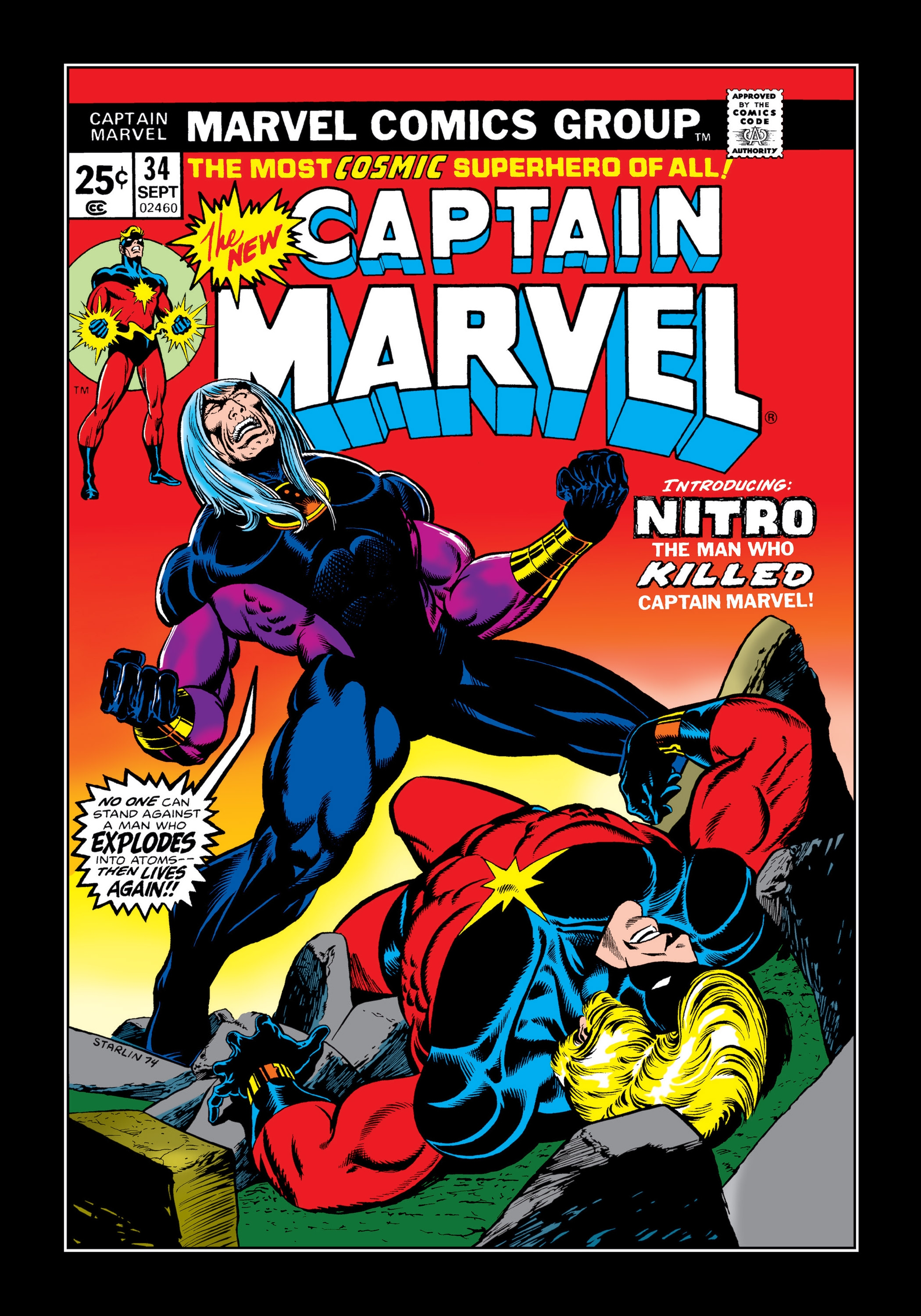 Read online Marvel Masterworks: Captain Marvel comic -  Issue # TPB 4 (Part 1) - 7