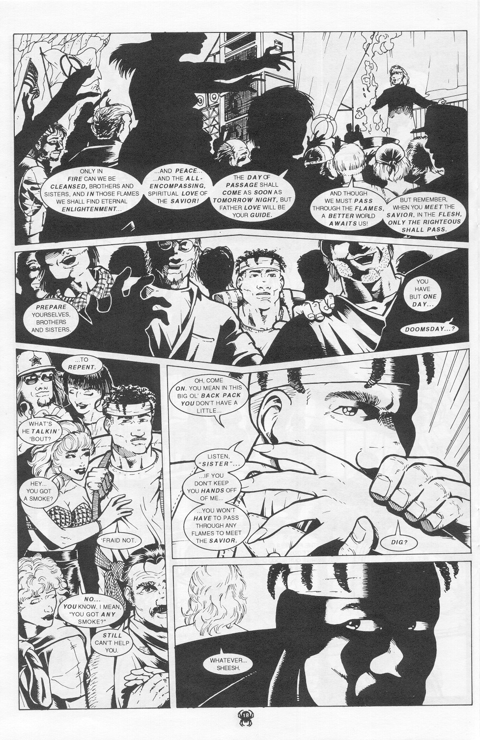 Read online Fangs of the Widow comic -  Issue #7 - 20