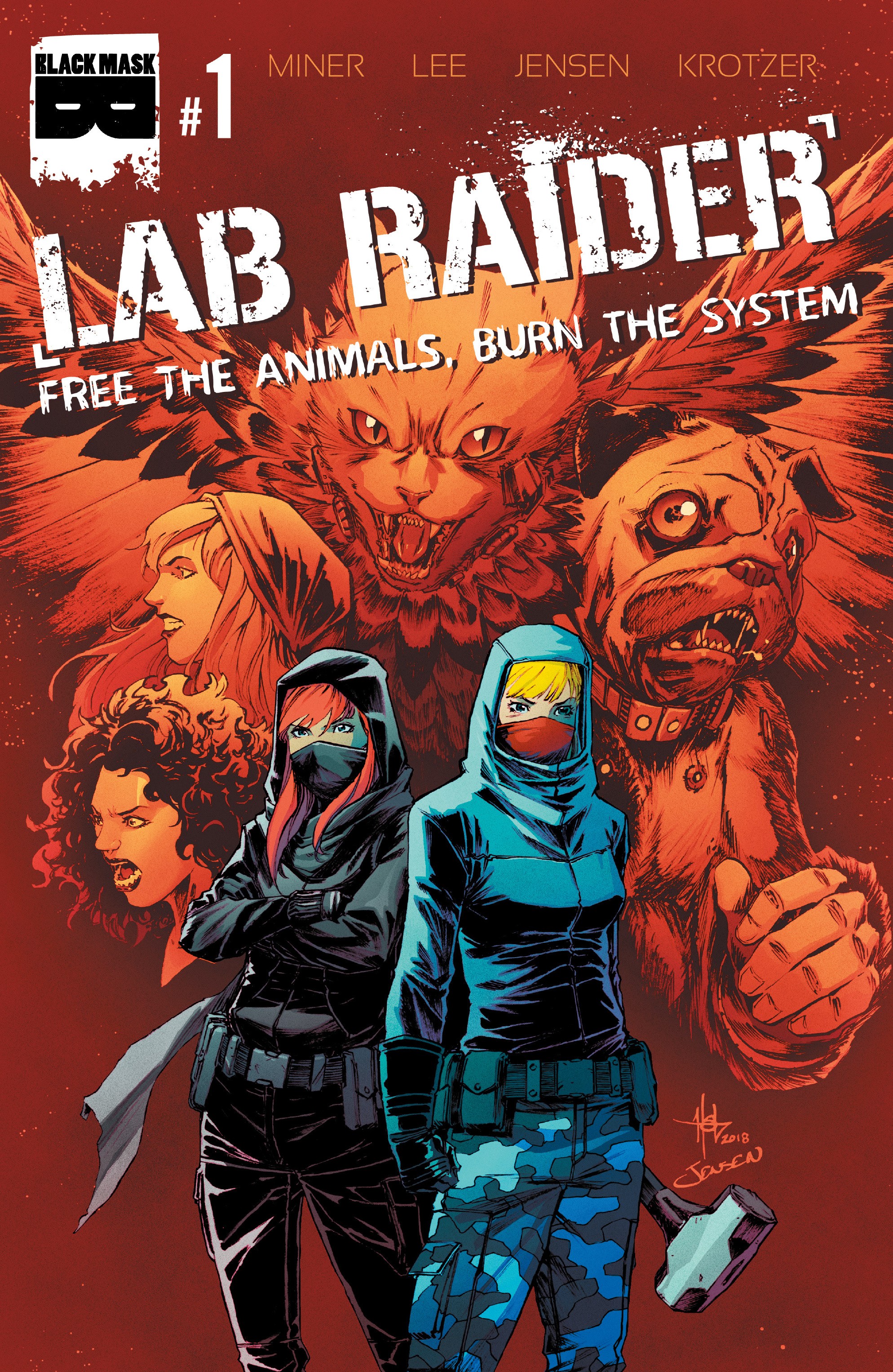 Read online Lab Raider comic -  Issue #1 - 1