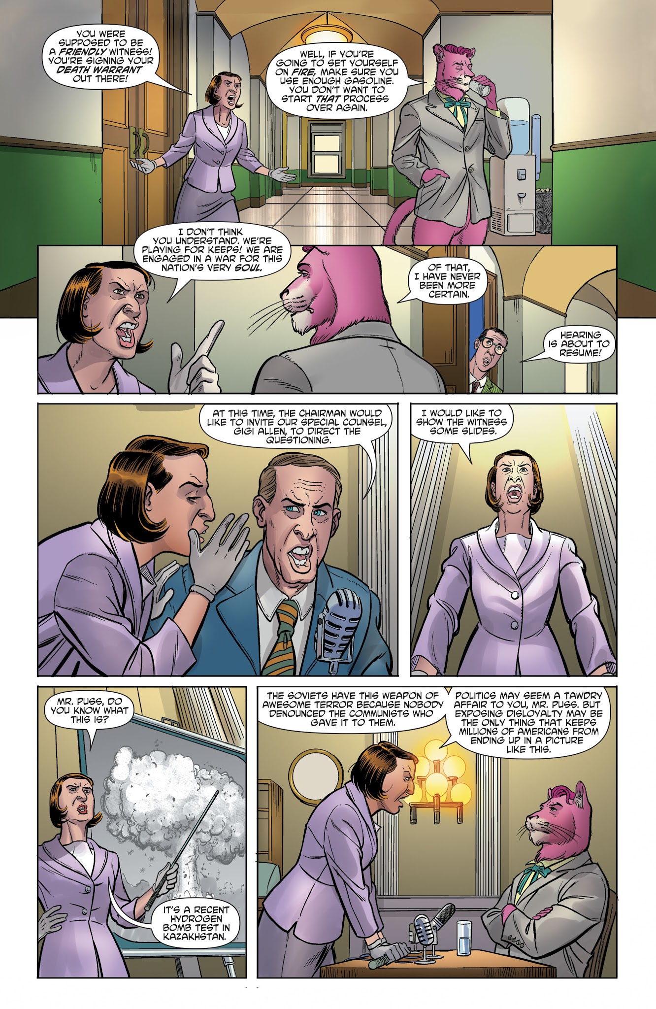 Read online Exit Stage Left: The Snagglepuss Chronicles comic -  Issue #5 - 20