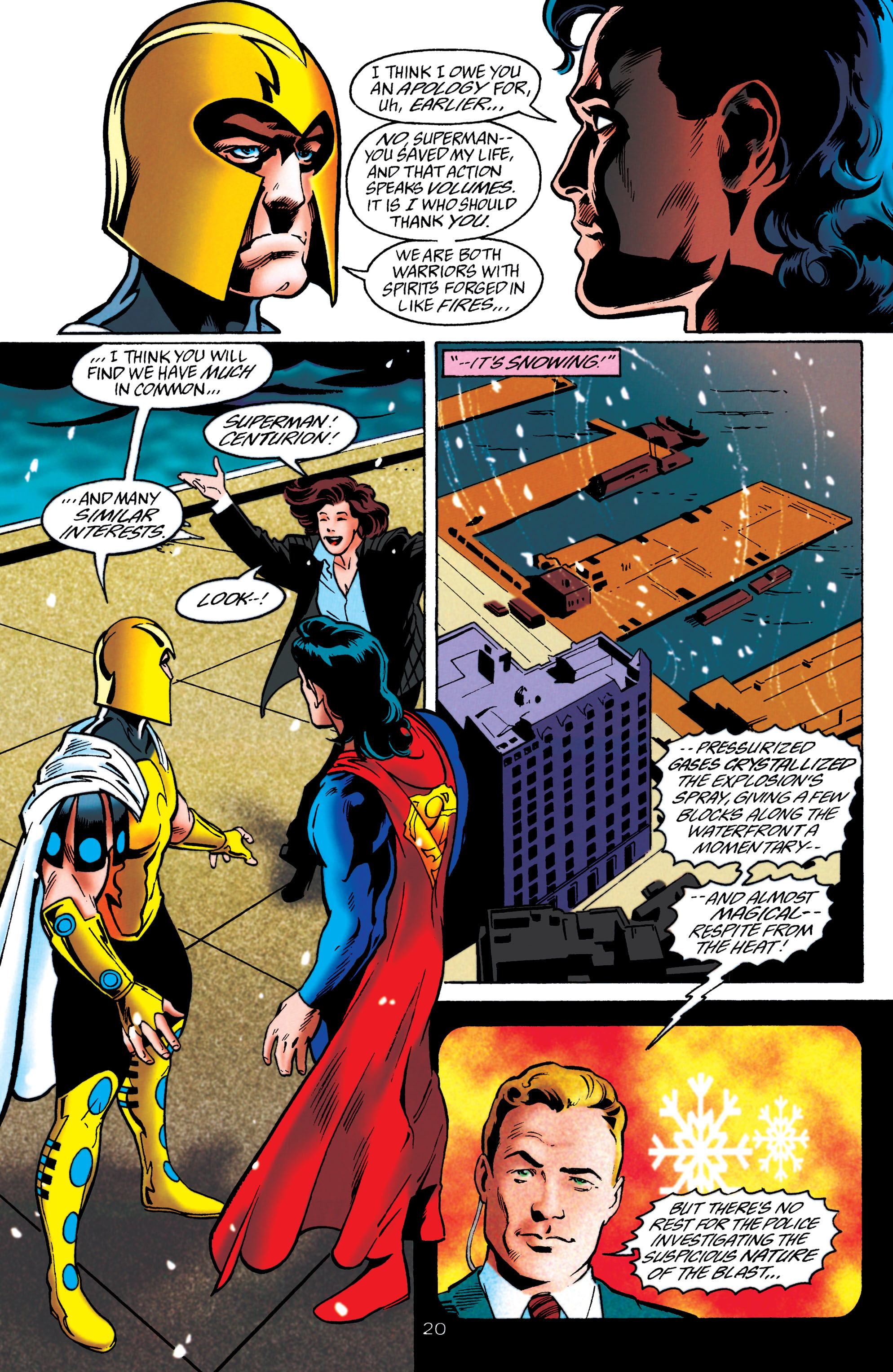 Read online Adventures of Superman (1987) comic -  Issue #527 - 21