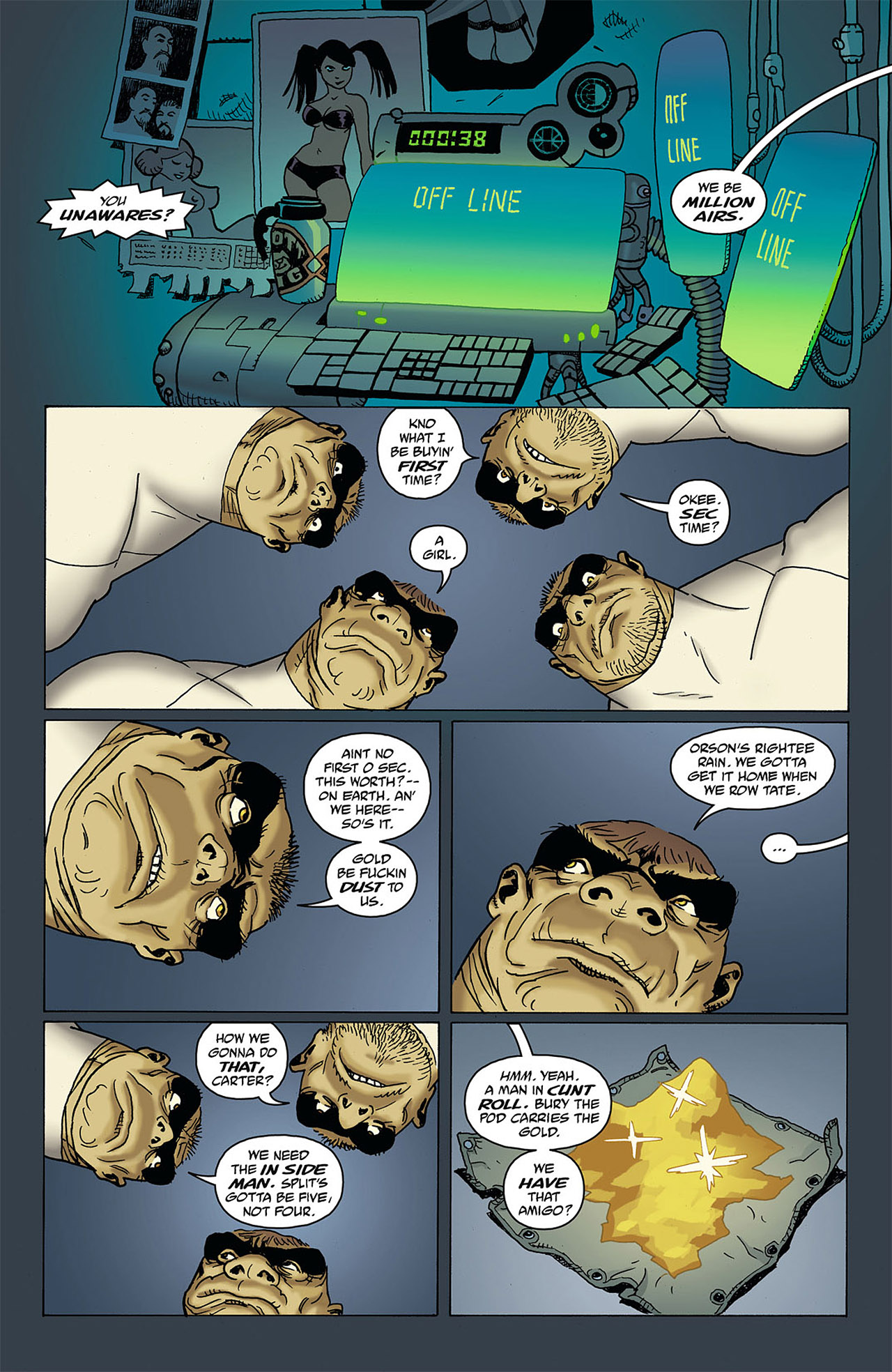 Read online Spaceman comic -  Issue #4 - 13