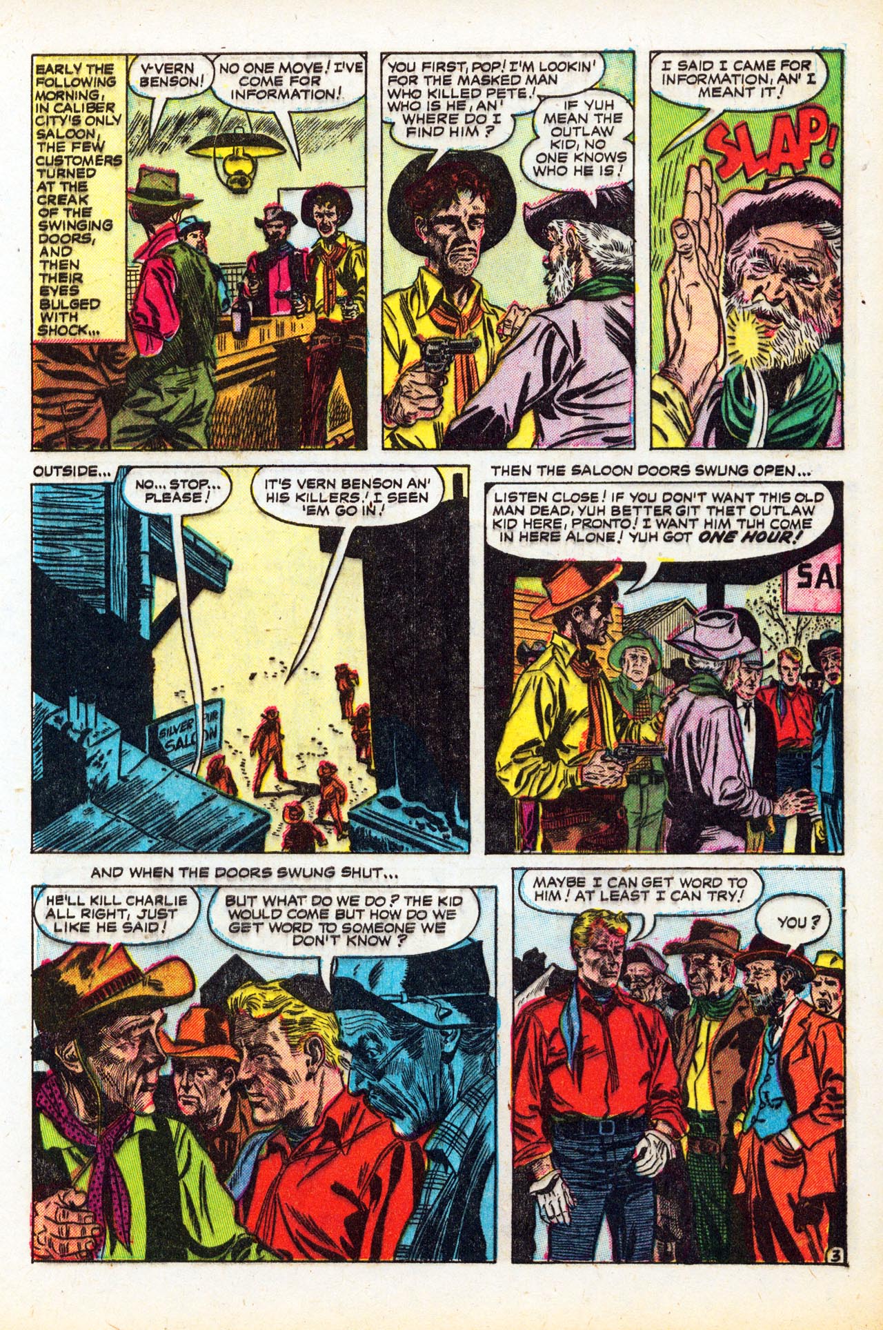 Read online The Outlaw Kid (1954) comic -  Issue #3 - 29