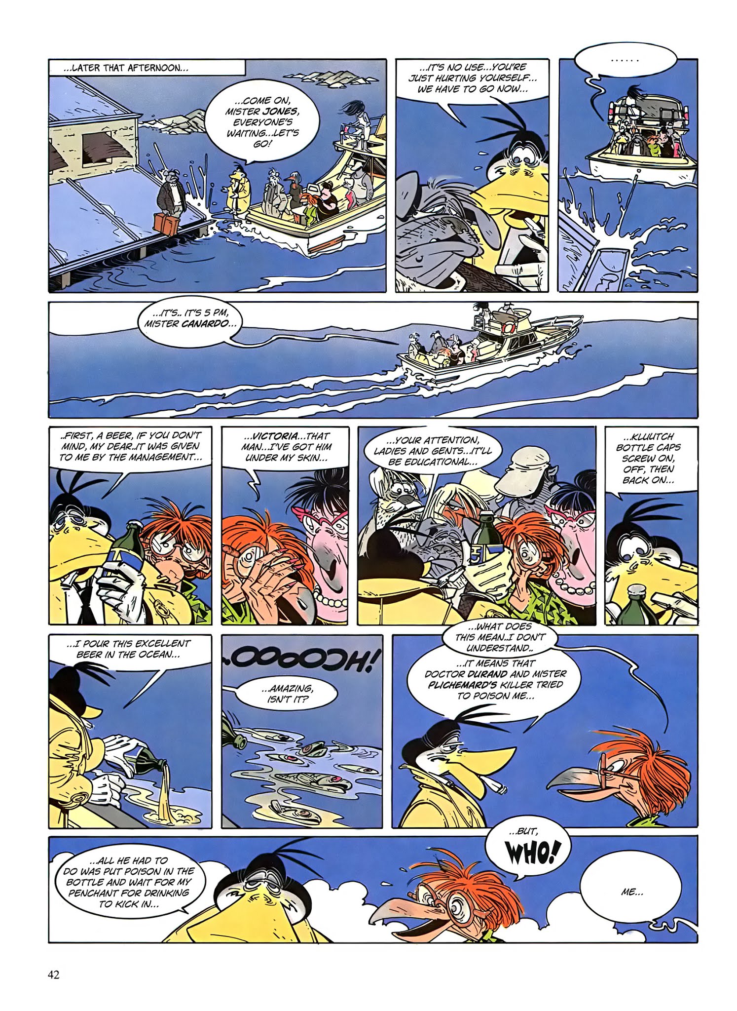 Read online Une enquête de l'inspecteur Canardo comic -  Issue #7 - 43