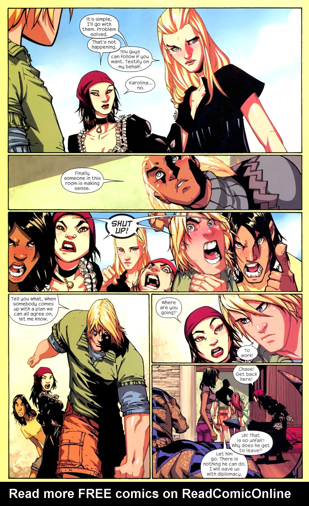 Read online Runaways (2008) comic -  Issue #3 - 11