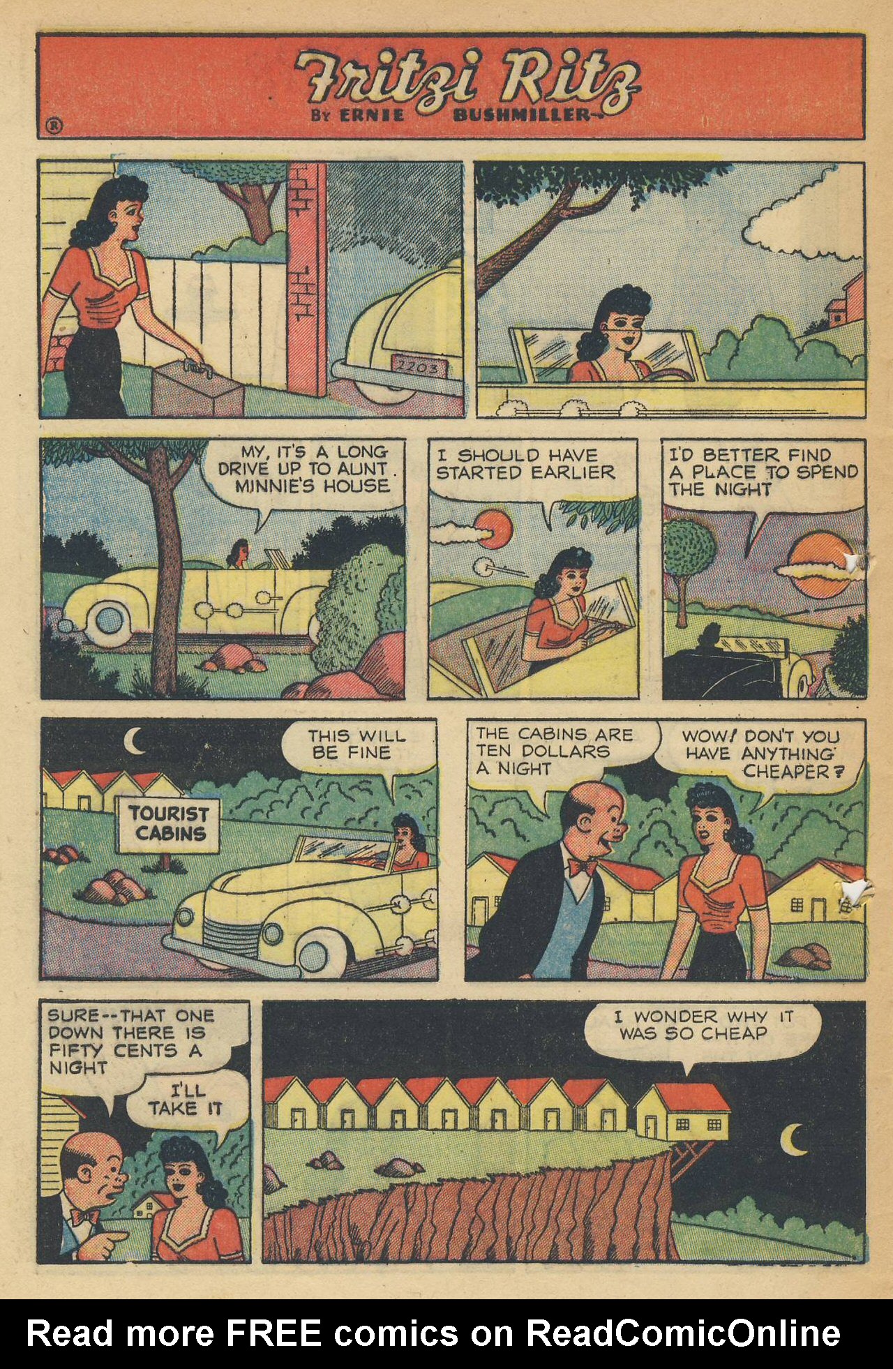 Read online Fritzi Ritz (1953) comic -  Issue #36 - 32