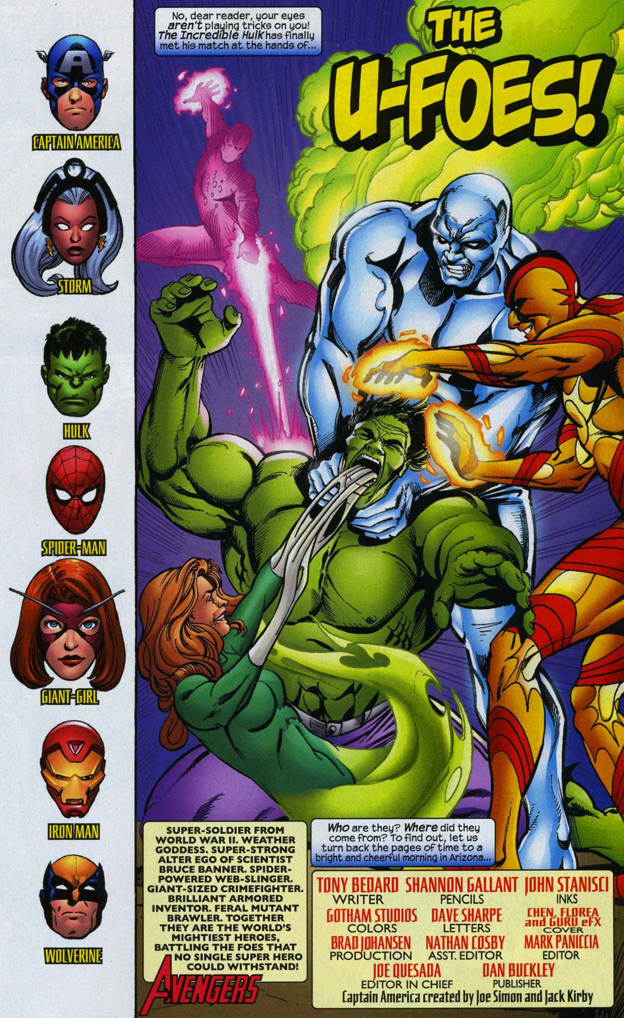 Read online Marvel Adventures The Avengers comic -  Issue #6 - 2