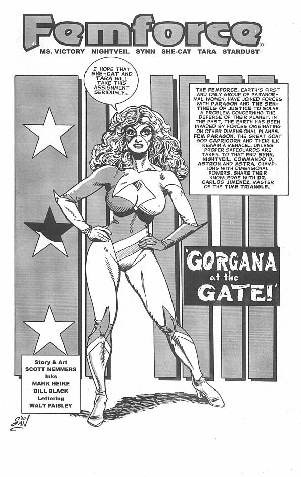 Read online Femforce comic -  Issue #113 - 4
