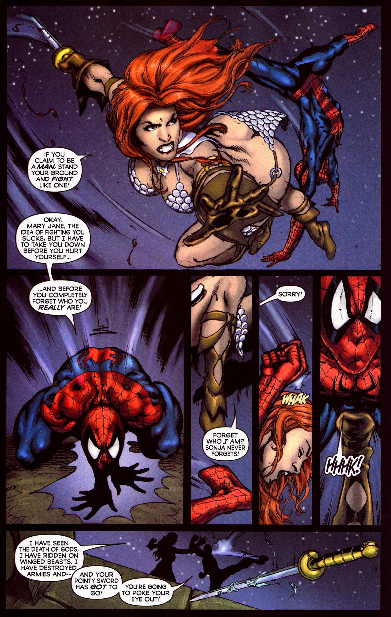 Read online Spider-Man/Red Sonja comic -  Issue #2 - 9