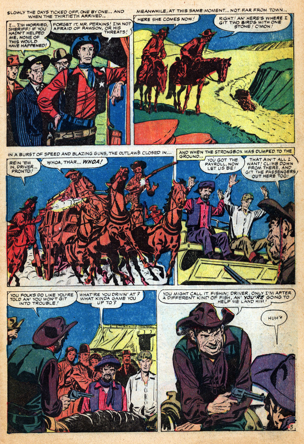Read online Western Outlaws (1954) comic -  Issue #20 - 5