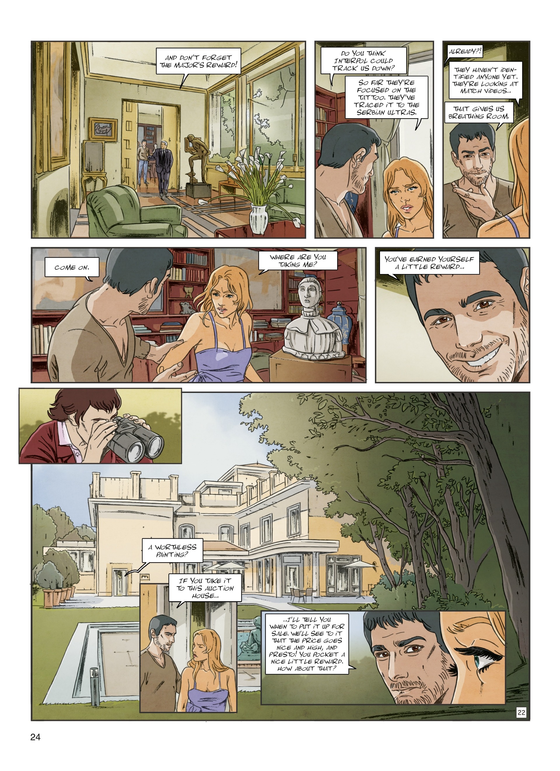 Read online Interpol comic -  Issue #3 - 24