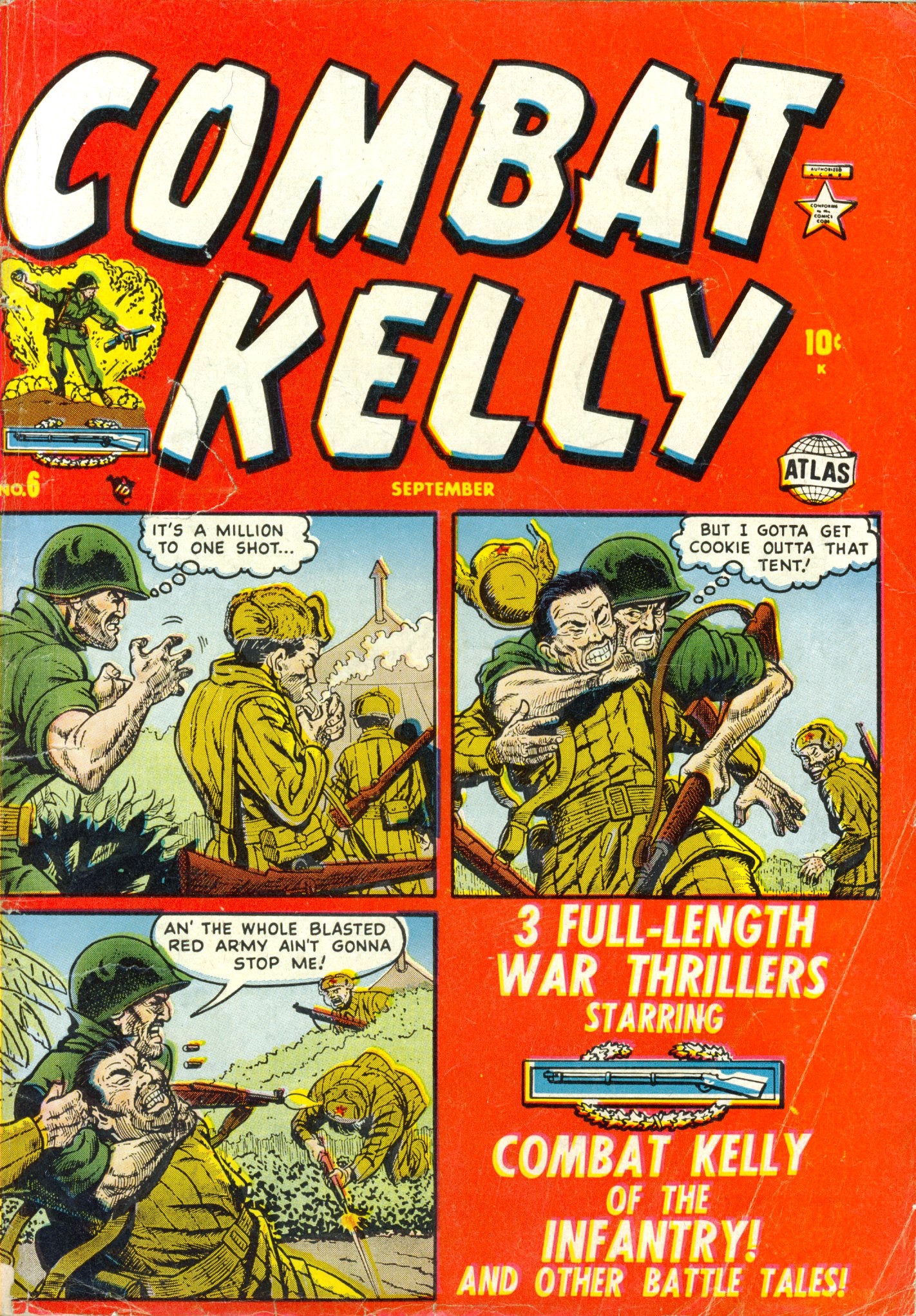 Read online Combat Kelly (1951) comic -  Issue #6 - 1