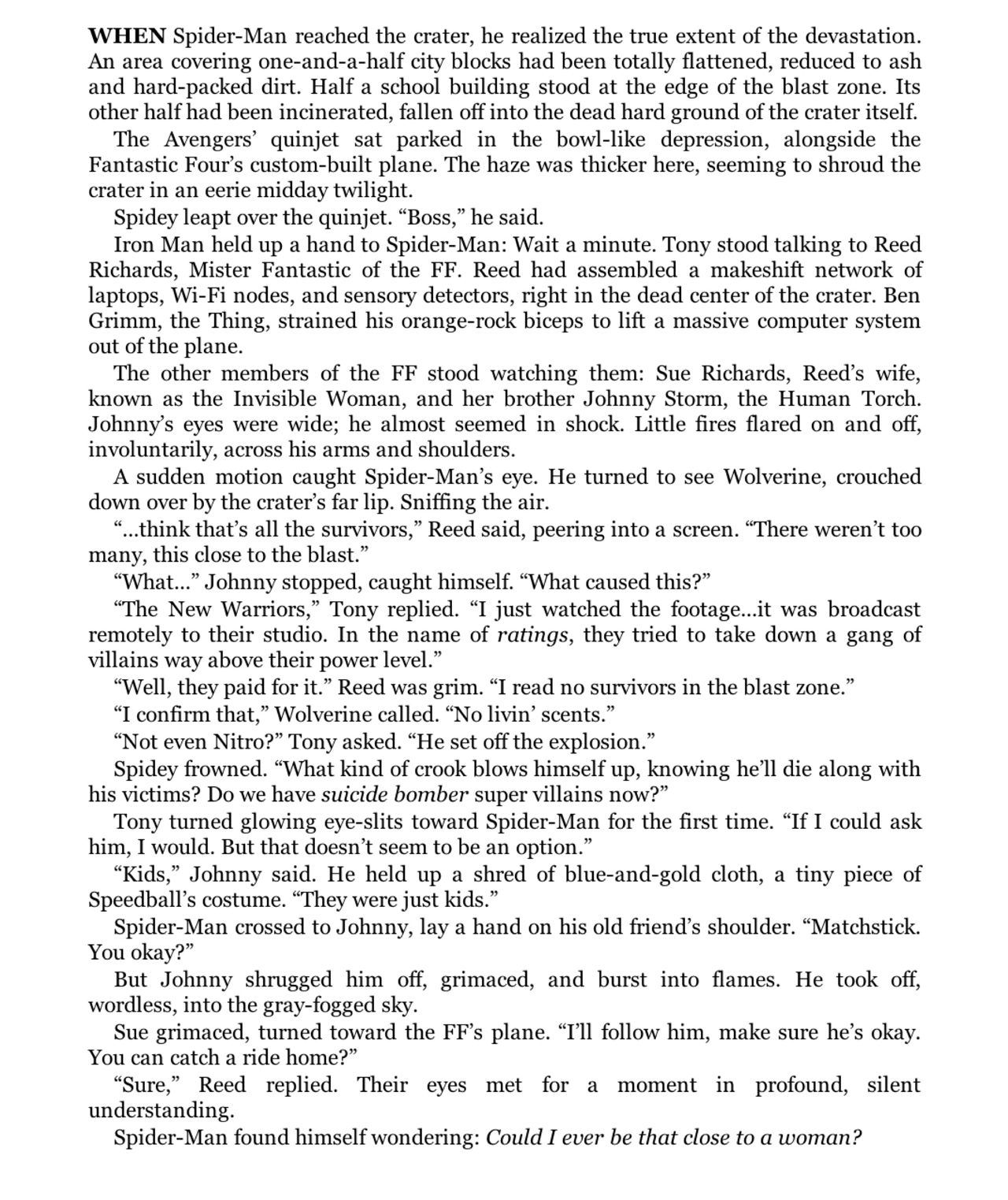 Read online Civil War Prose Novel comic -  Issue # TPB (Part 1) - 32
