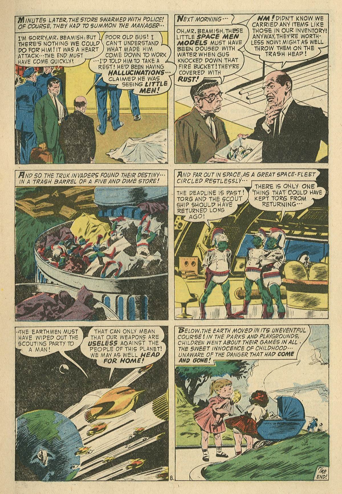 Read online Adventures Into The Unknown comic -  Issue #108 - 11