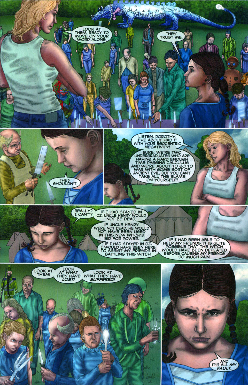 Read online The Oz/Wonderland Chronicles comic -  Issue #2 - 24