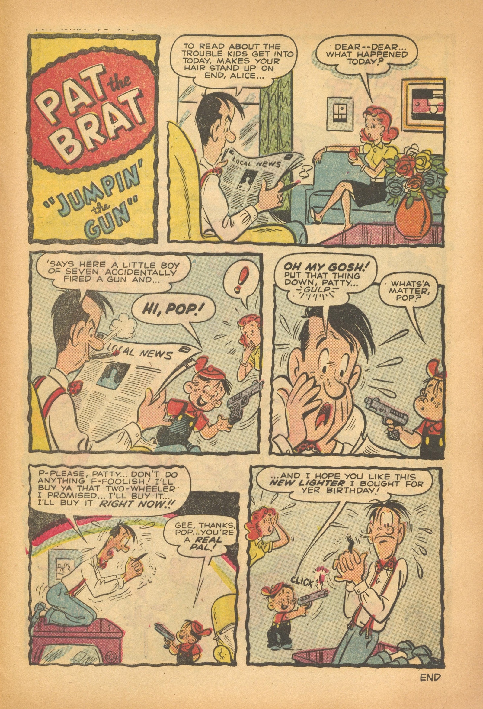 Read online Pat the Brat comic -  Issue #15 - 31