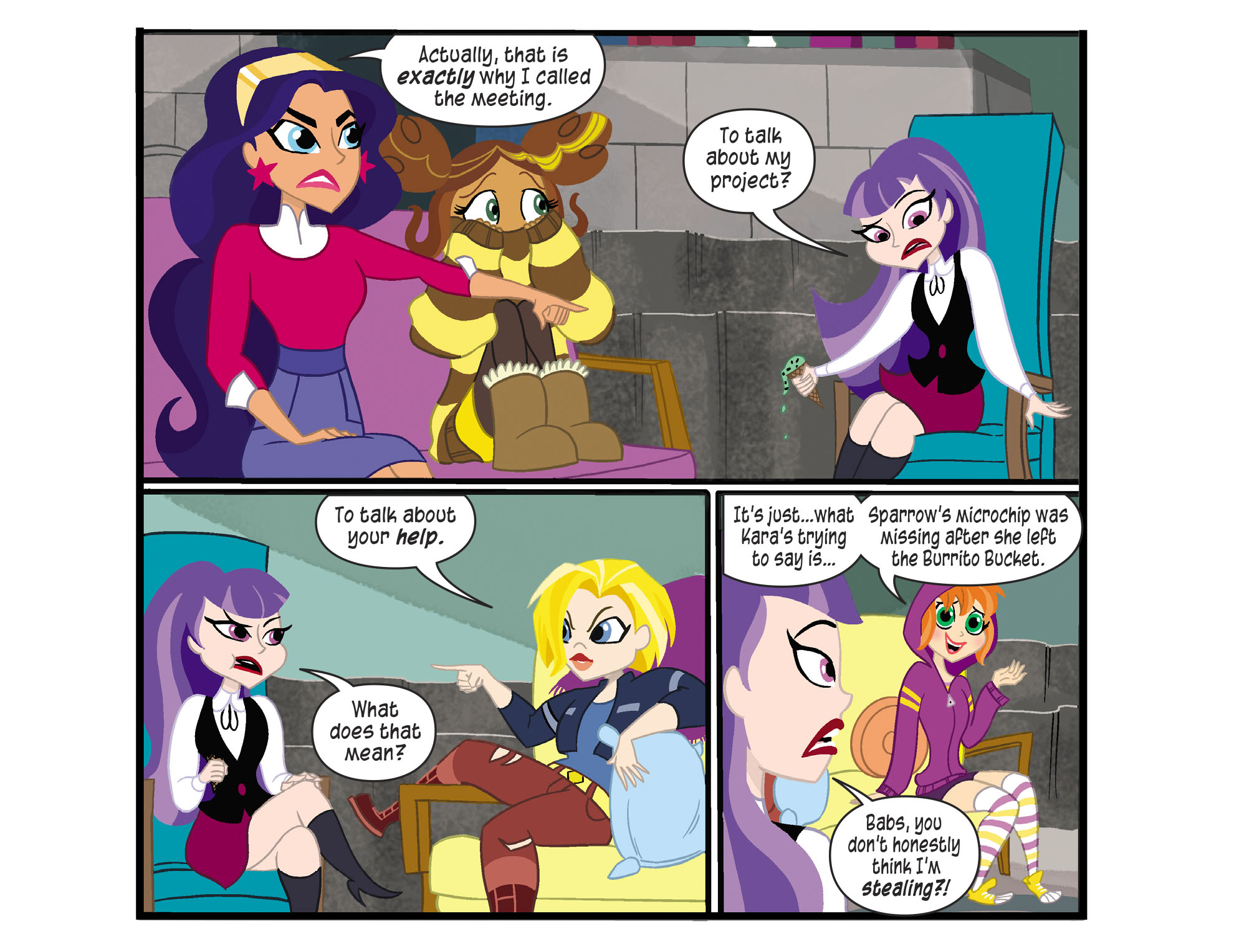 Read online DC Super Hero Girls: Weird Science comic -  Issue #12 - 7