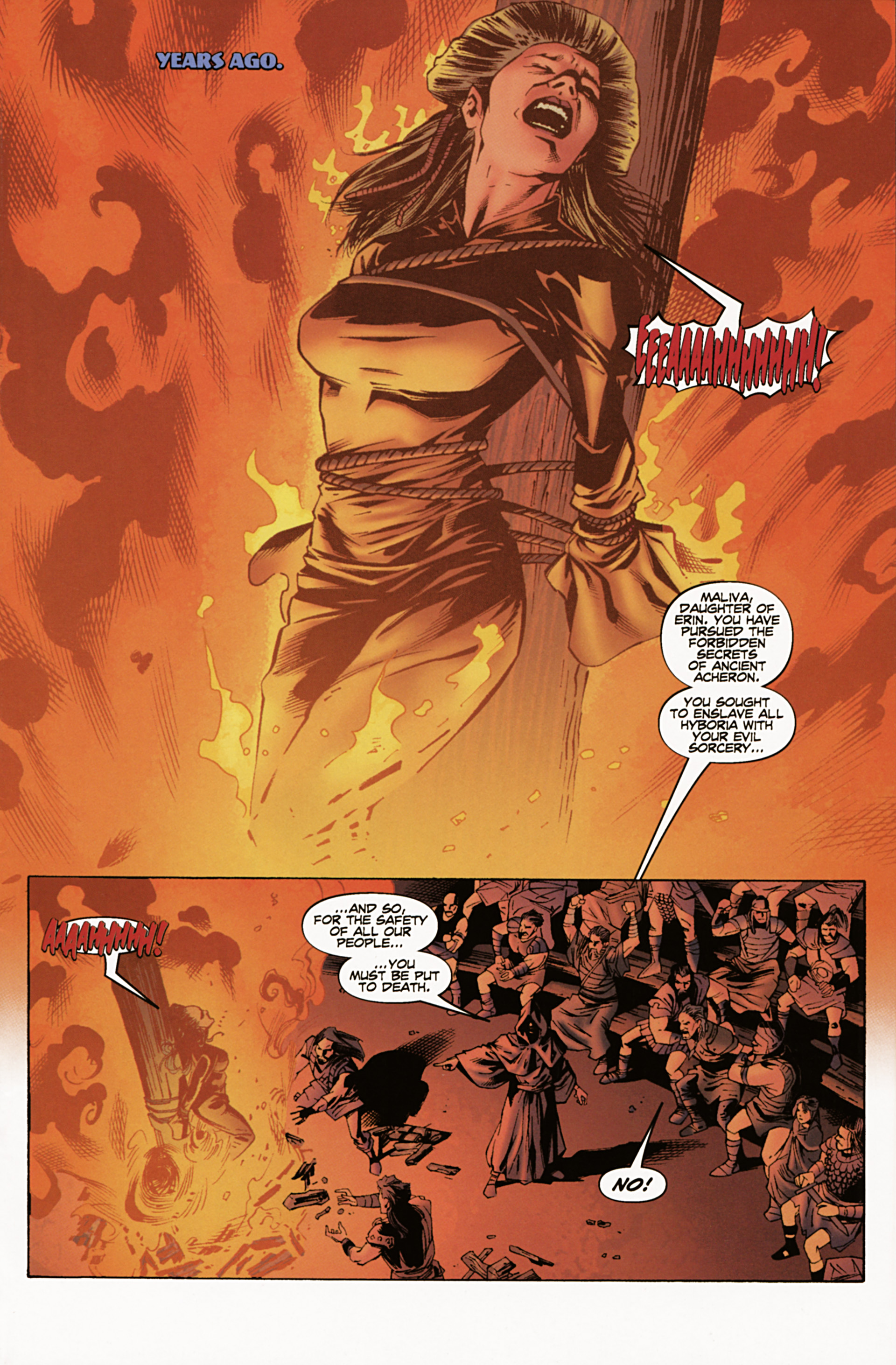 Read online Conan the Barbarian: The Mask of Acheron comic -  Issue # Full - 5
