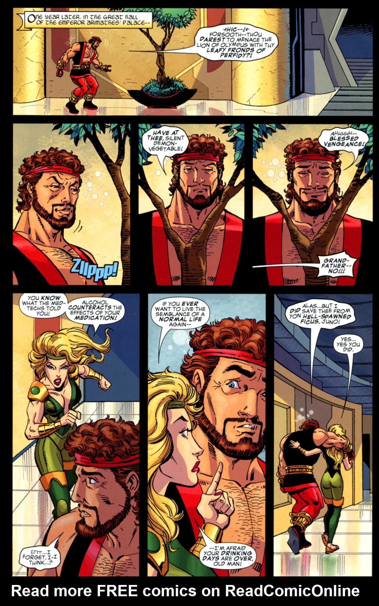 Read online Hercules: Twilight of a God comic -  Issue #1 - 5