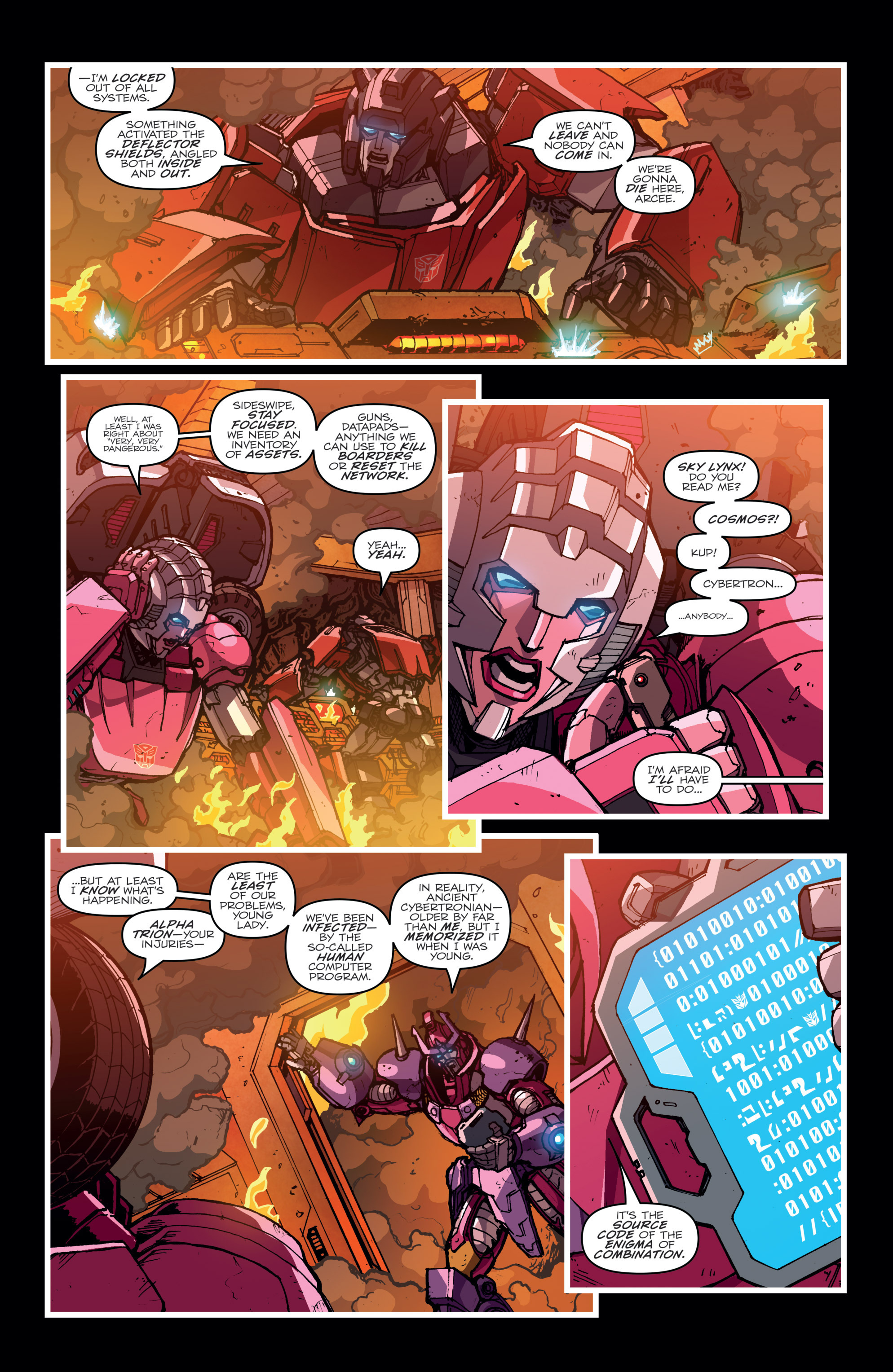 Read online The Transformers (2014) comic -  Issue #45 - 22