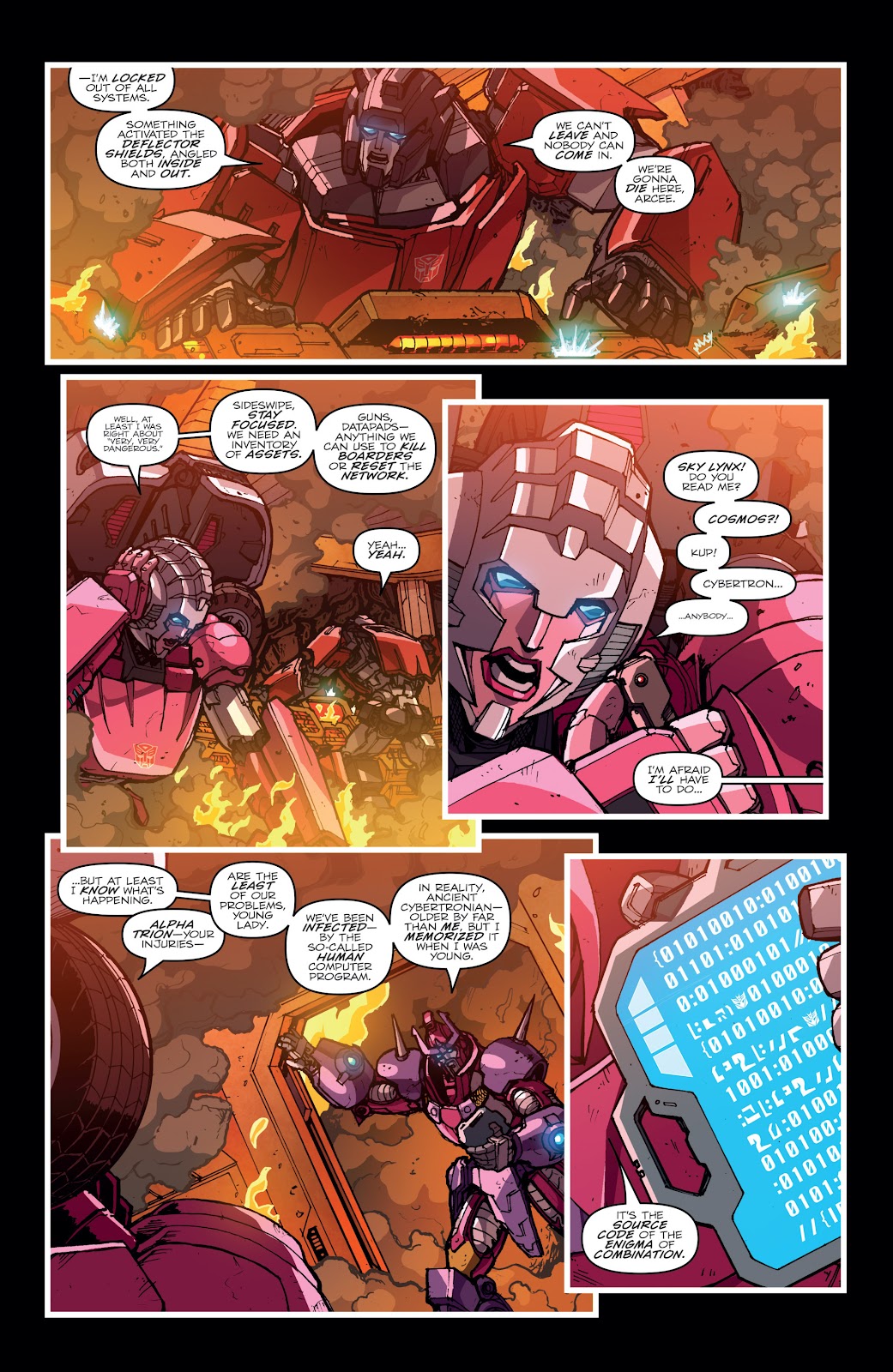 The Transformers (2014) issue 45 - Page 22