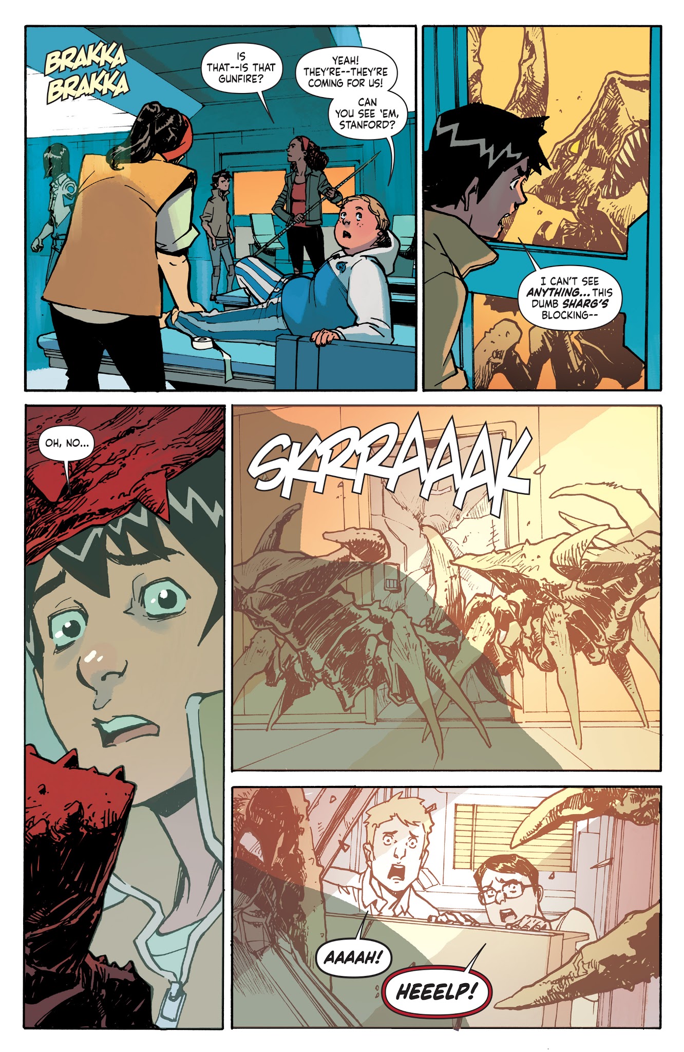 Read online Mech Cadet Yu comic -  Issue #6 - 16