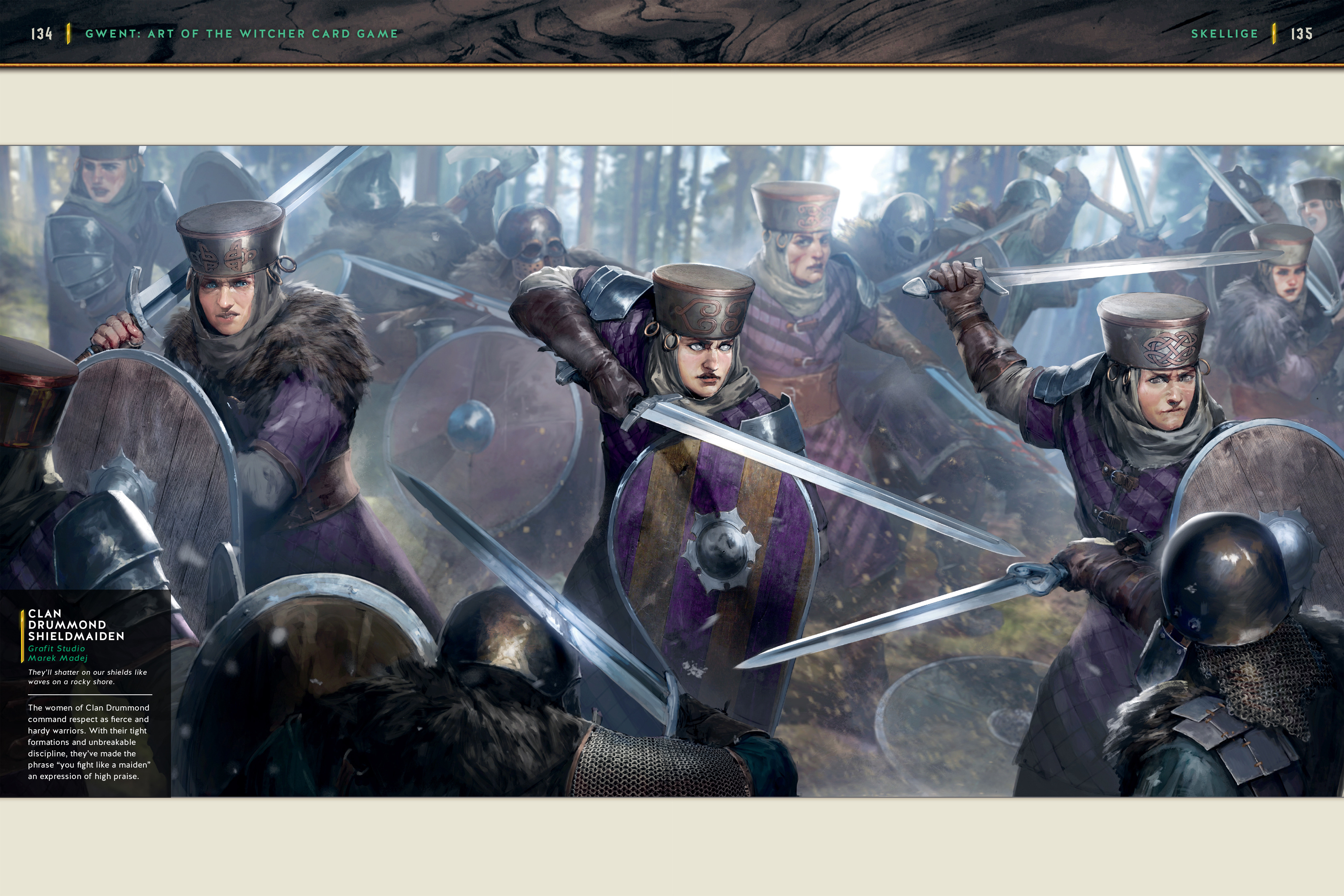 Read online Gwent: Art of the Witcher Card Game comic -  Issue # TPB (Part 2) - 22