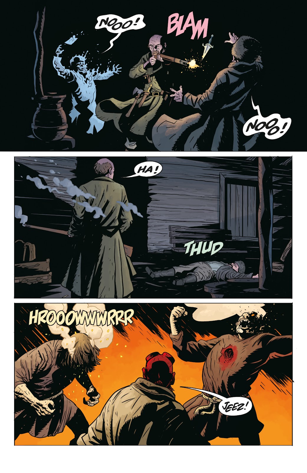 Hellboy and the B.P.R.D.: Long Night at Goloski Station issue Full - Page 21