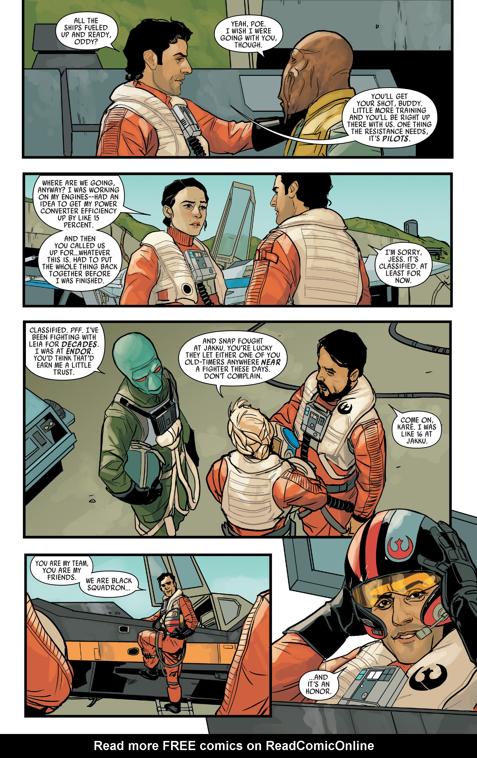 Read online Poe Dameron comic -  Issue #1 - 12