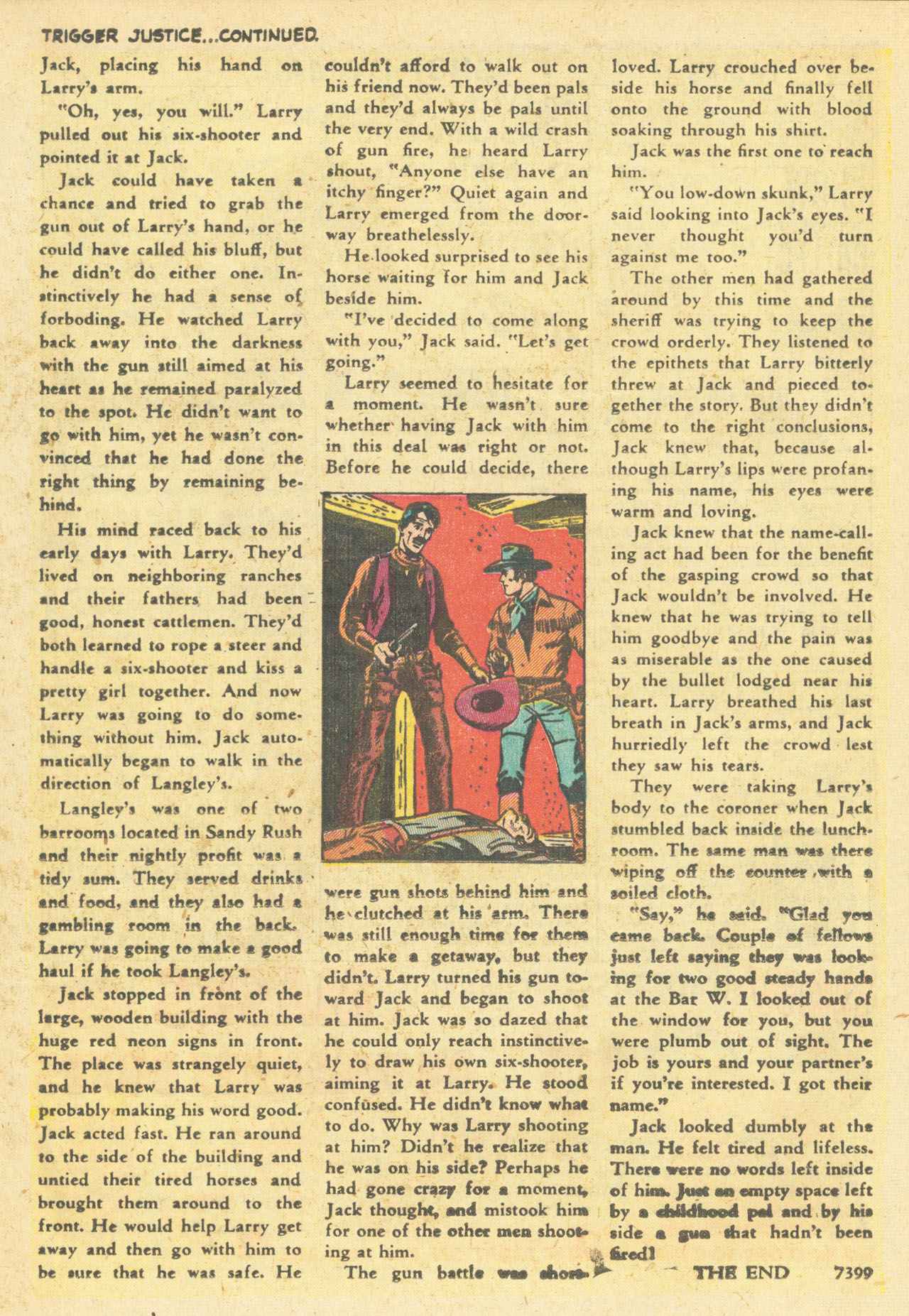 Read online Wild Western comic -  Issue #19 - 20