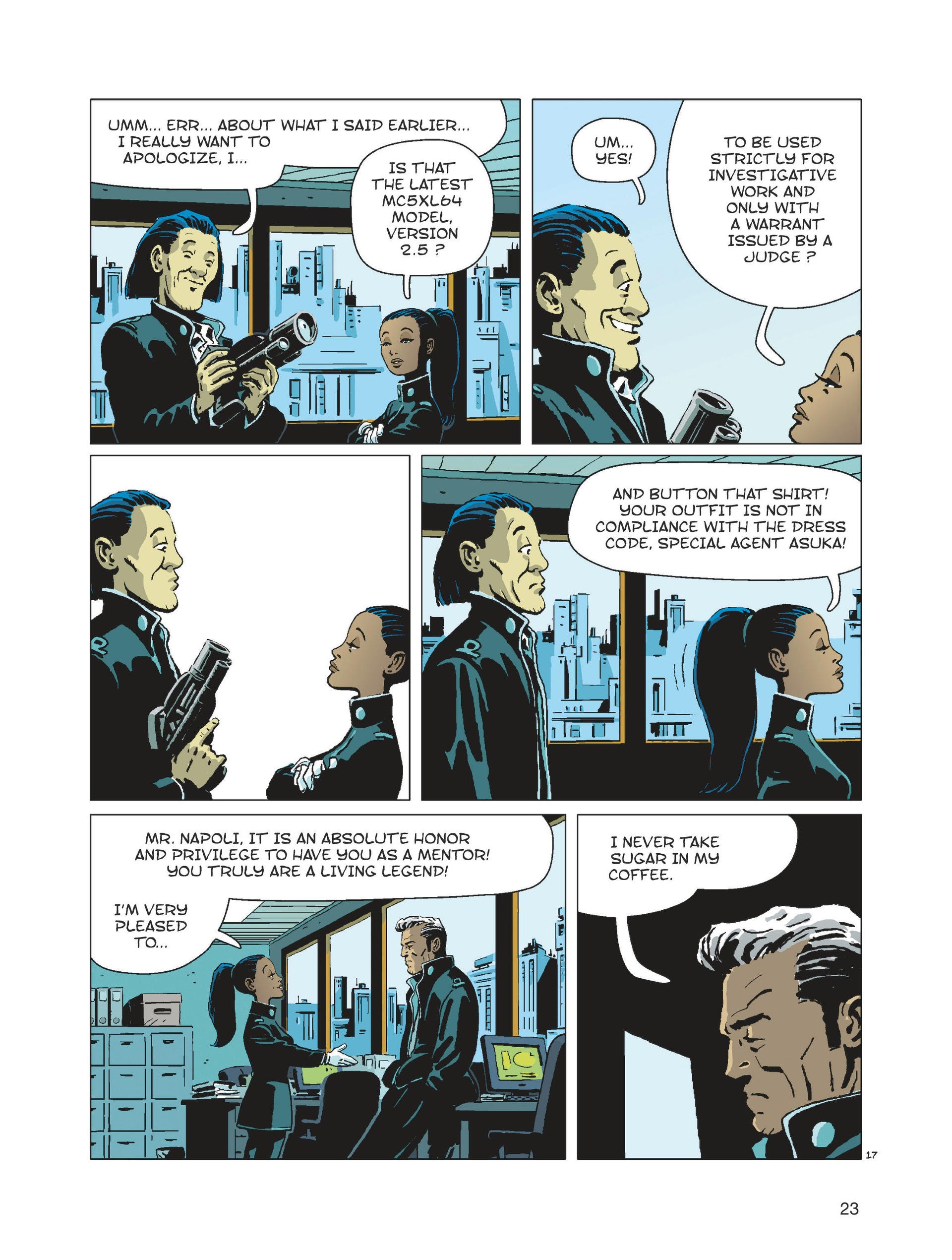 Read online Karma City comic -  Issue #1 - 23