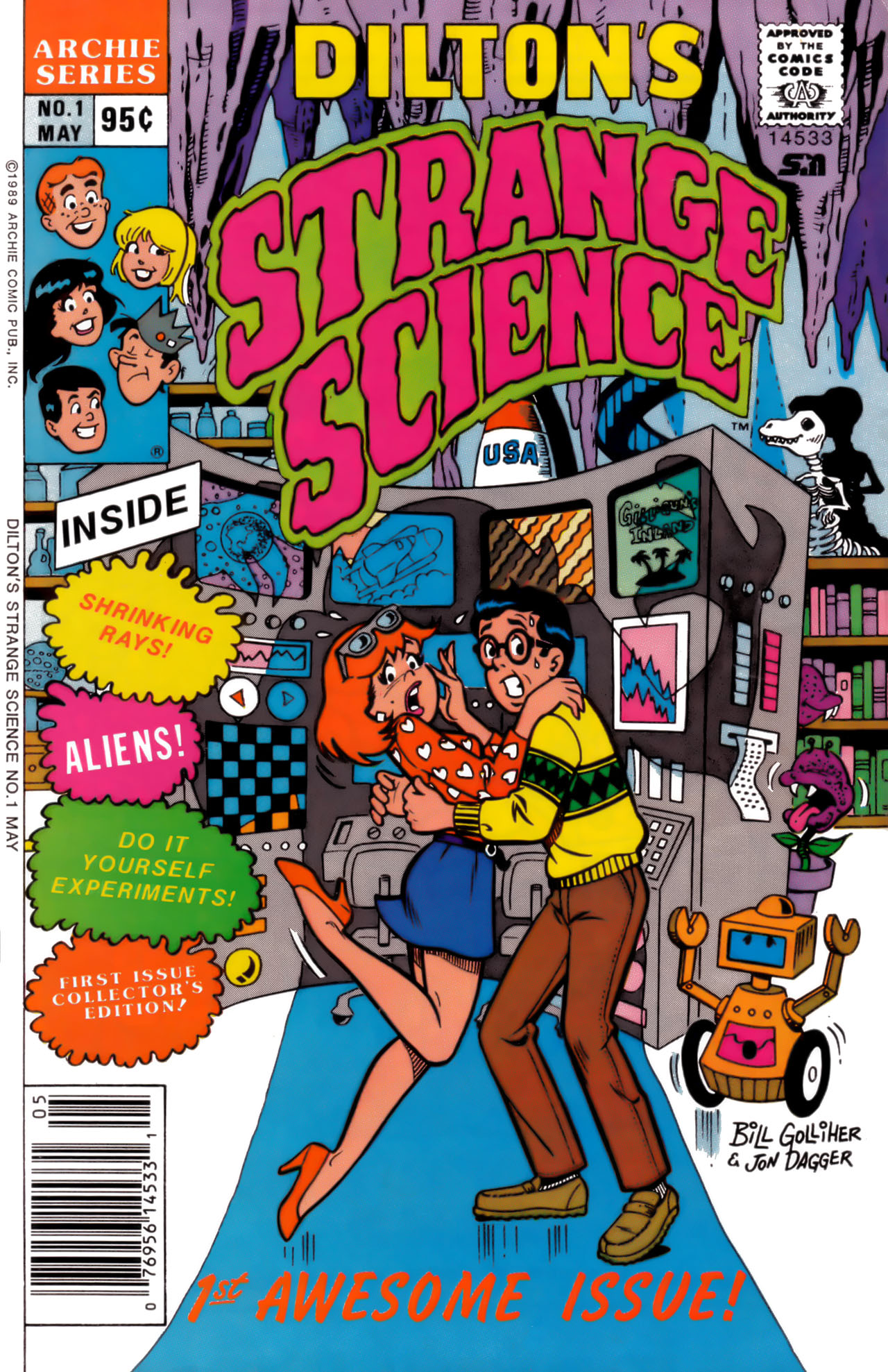 Read online Dilton's Strange Science comic -  Issue #1 - 1
