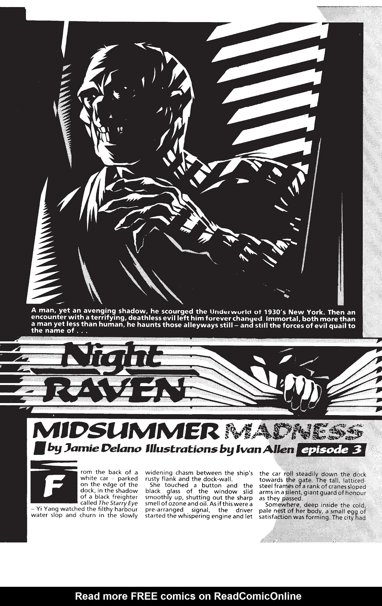 Read online Night Raven: From the Marvel UK Vaults comic -  Issue # TPB (Part 3) - 59