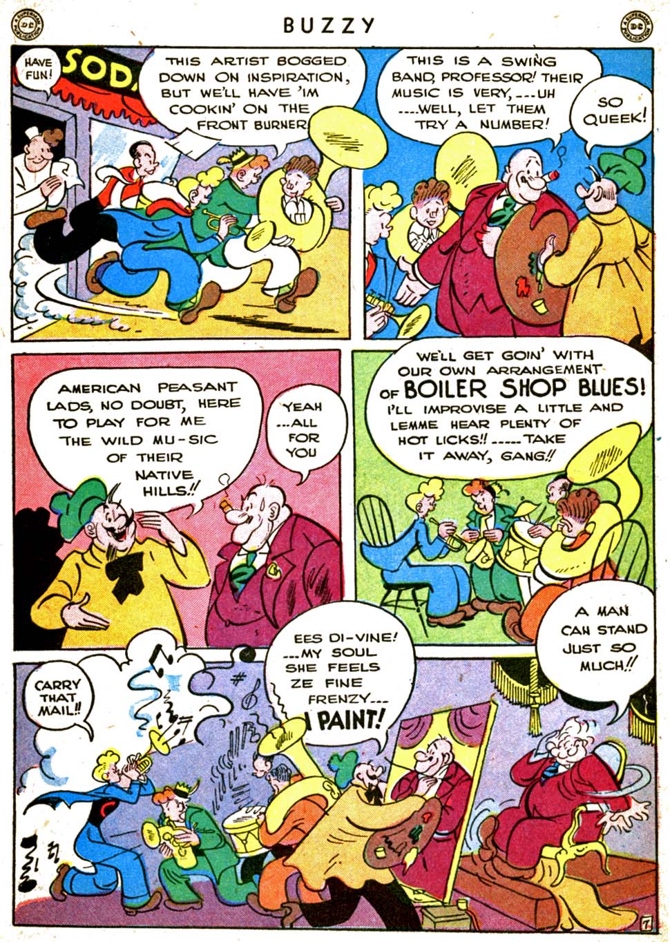 Read online Buzzy comic -  Issue #1 - 9