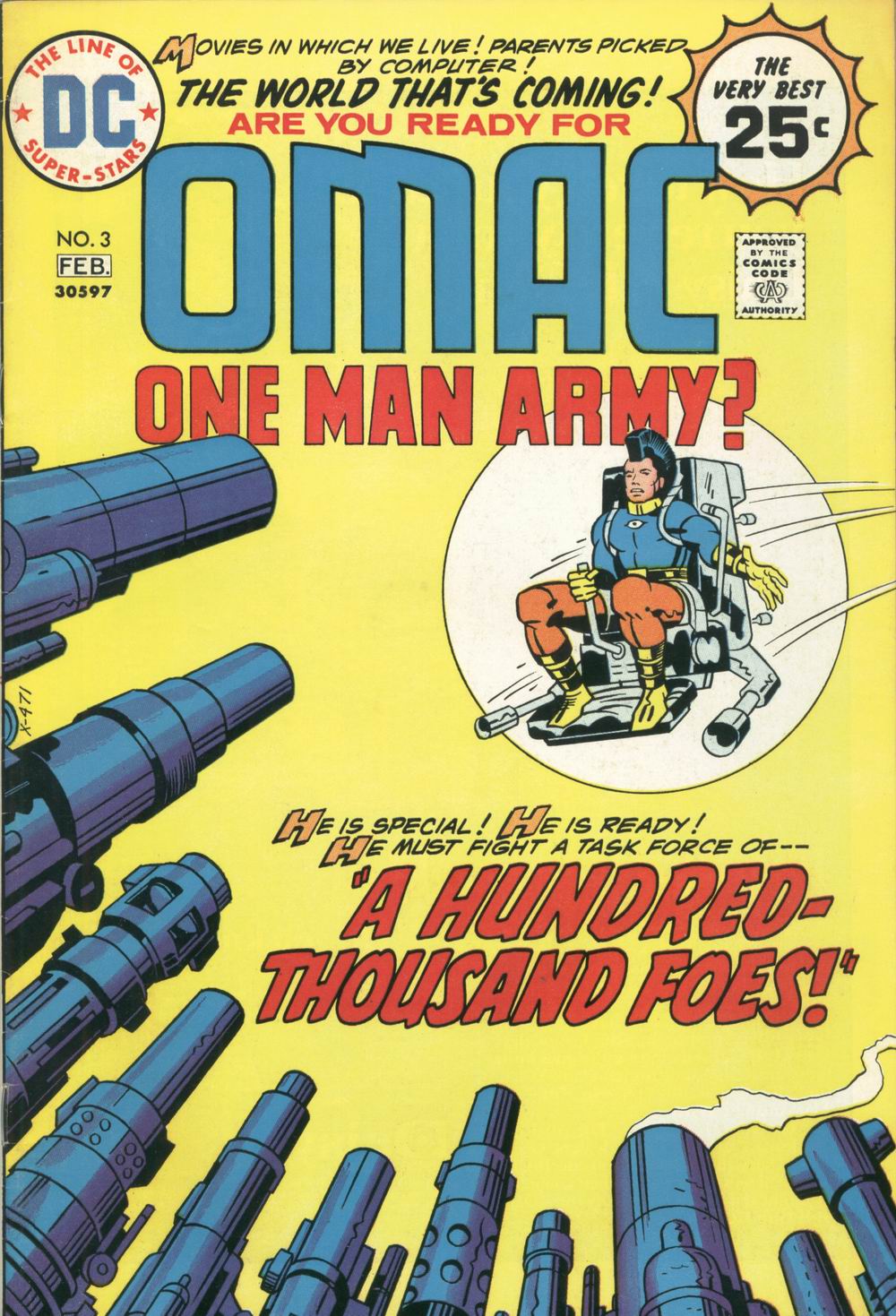Read online OMAC (1974) comic -  Issue #3 - 1