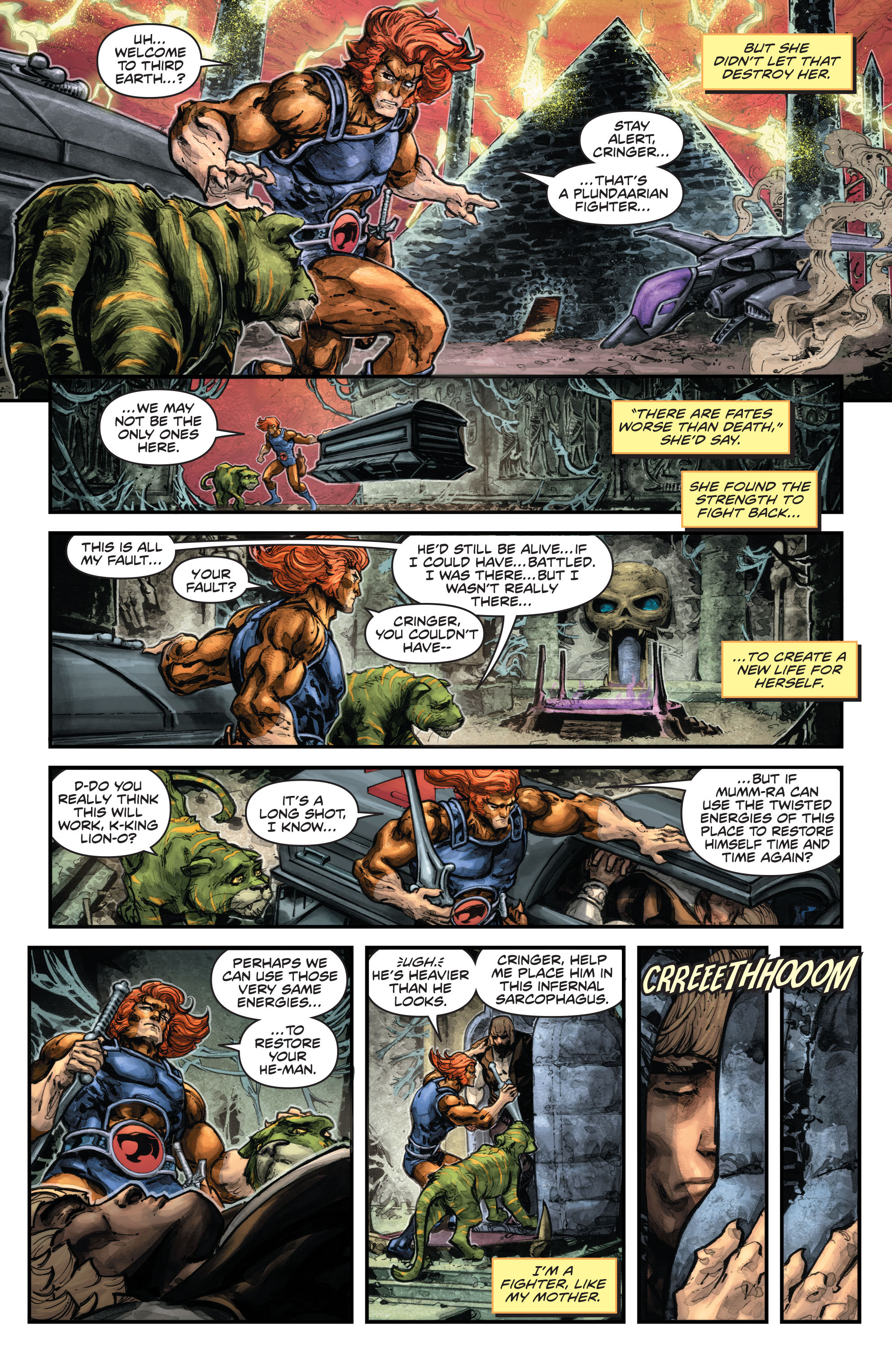 Read online He-Man/Thundercats comic -  Issue #4 - 7