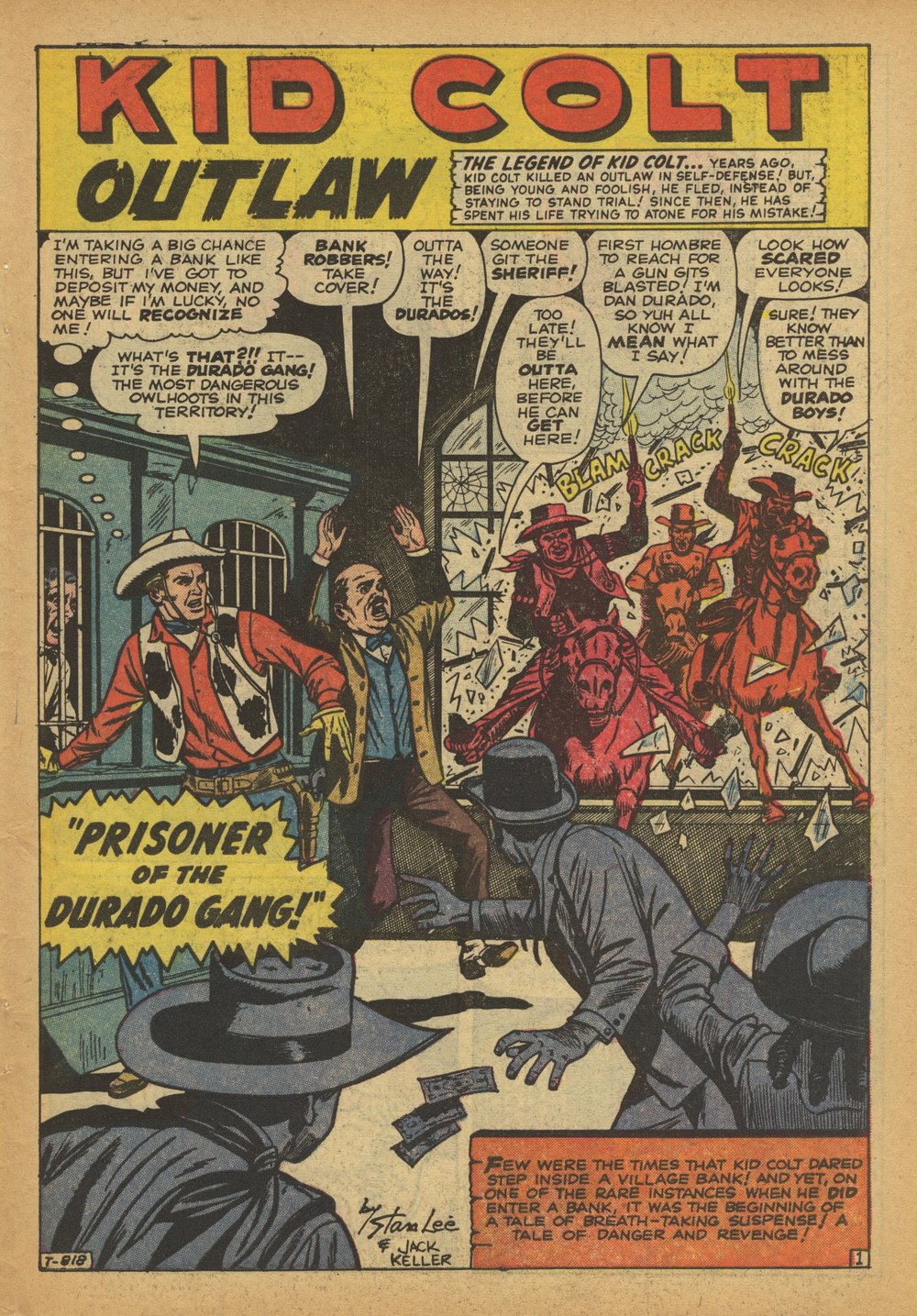 Read online Kid Colt Outlaw comic -  Issue #92 - 3