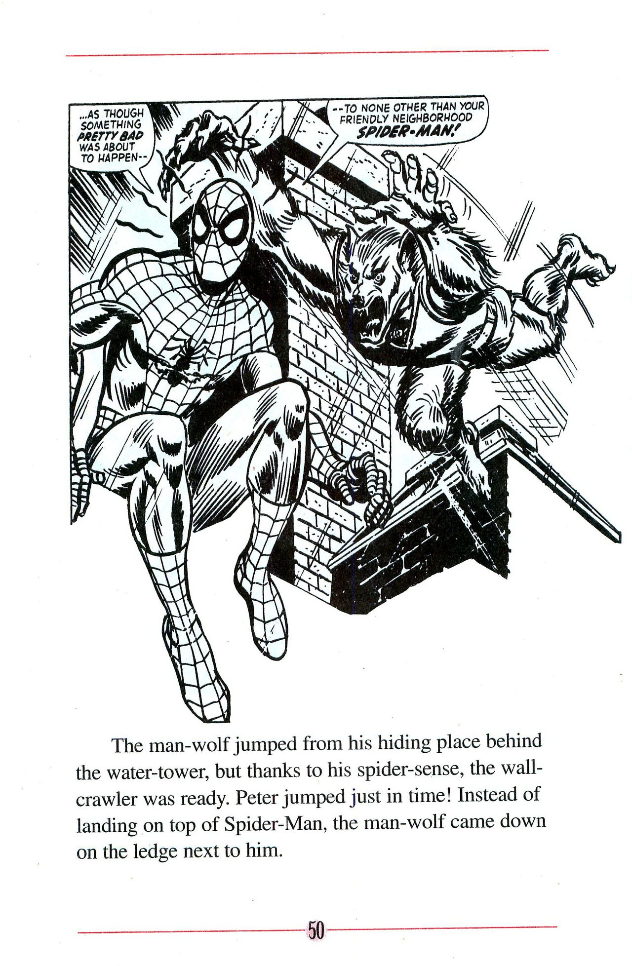 Read online Marvel Chillers: The Mark of the Man-Wolf comic -  Issue # Full - 52